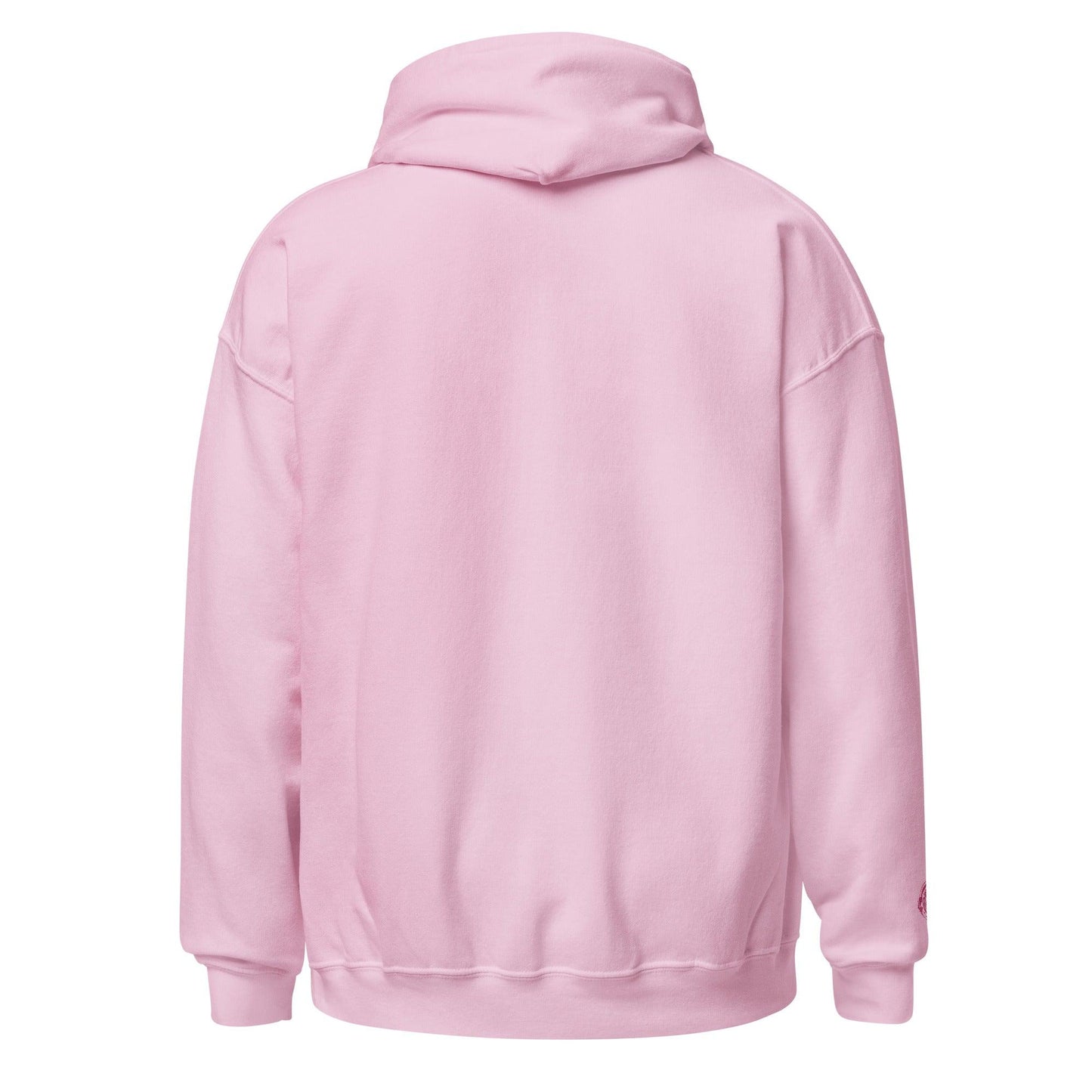 Embroidered Pink Coffee Quote Unisex Hoodie - COFFEEBRE
