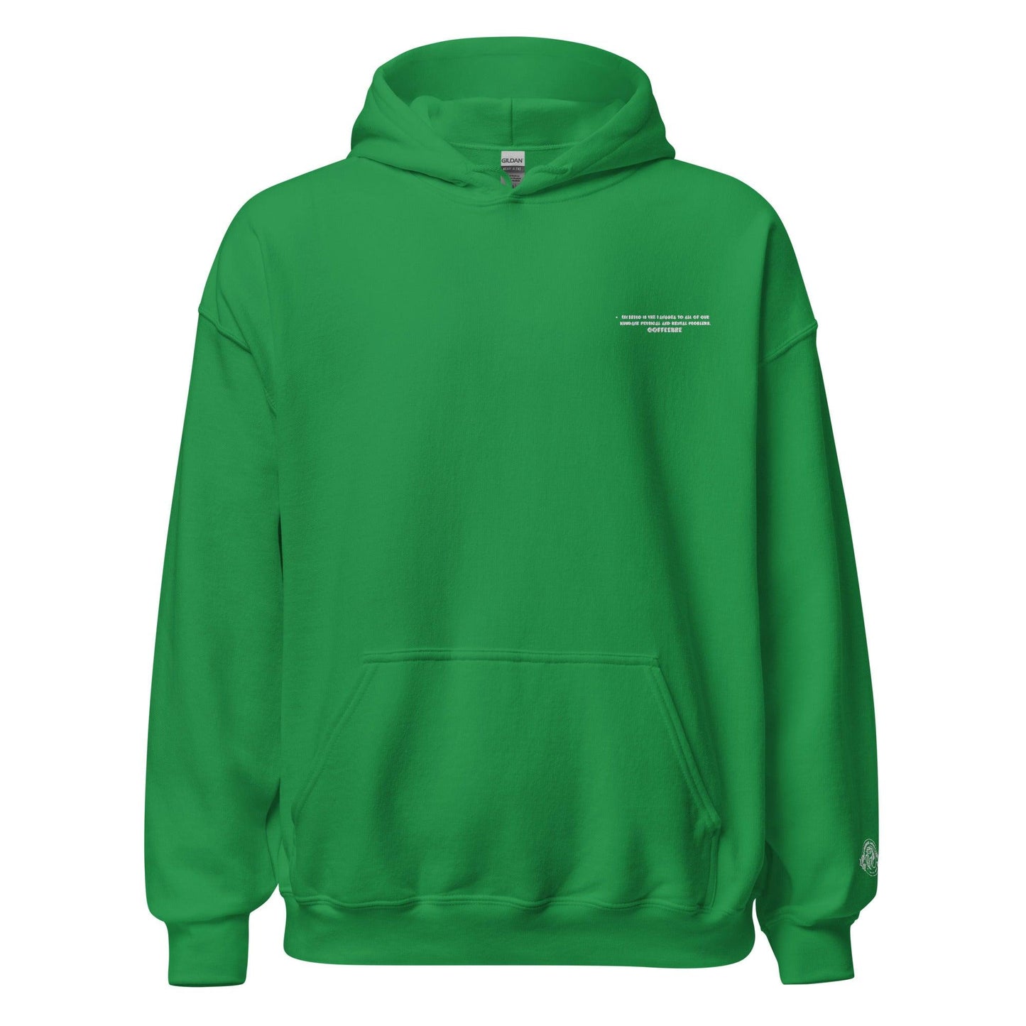 Embroidered Pullover Unisex Sweatshirt Hoodies - COFFEEBRE