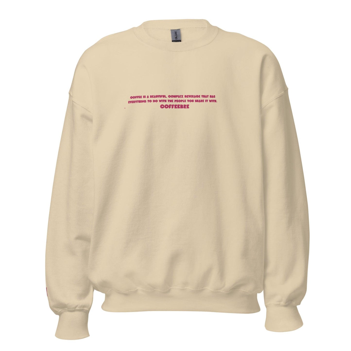 Embroidered Unisex Coffee Lifestyle Sweatshirts - COFFEEBRE