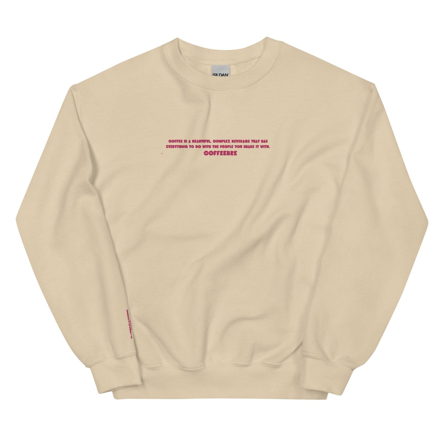 Embroidered Unisex Coffee Lifestyle Sweatshirts - COFFEEBRE