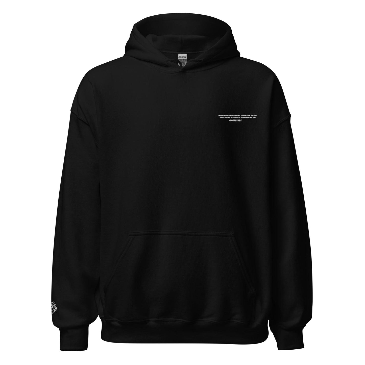 Embroidered Unisex Essential Hoodie - COFFEEBRE