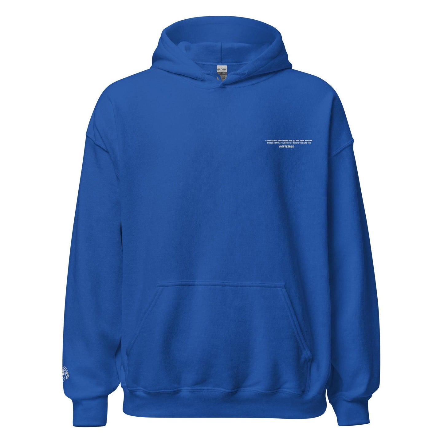 Embroidered Unisex Essential Hoodie - COFFEEBRE