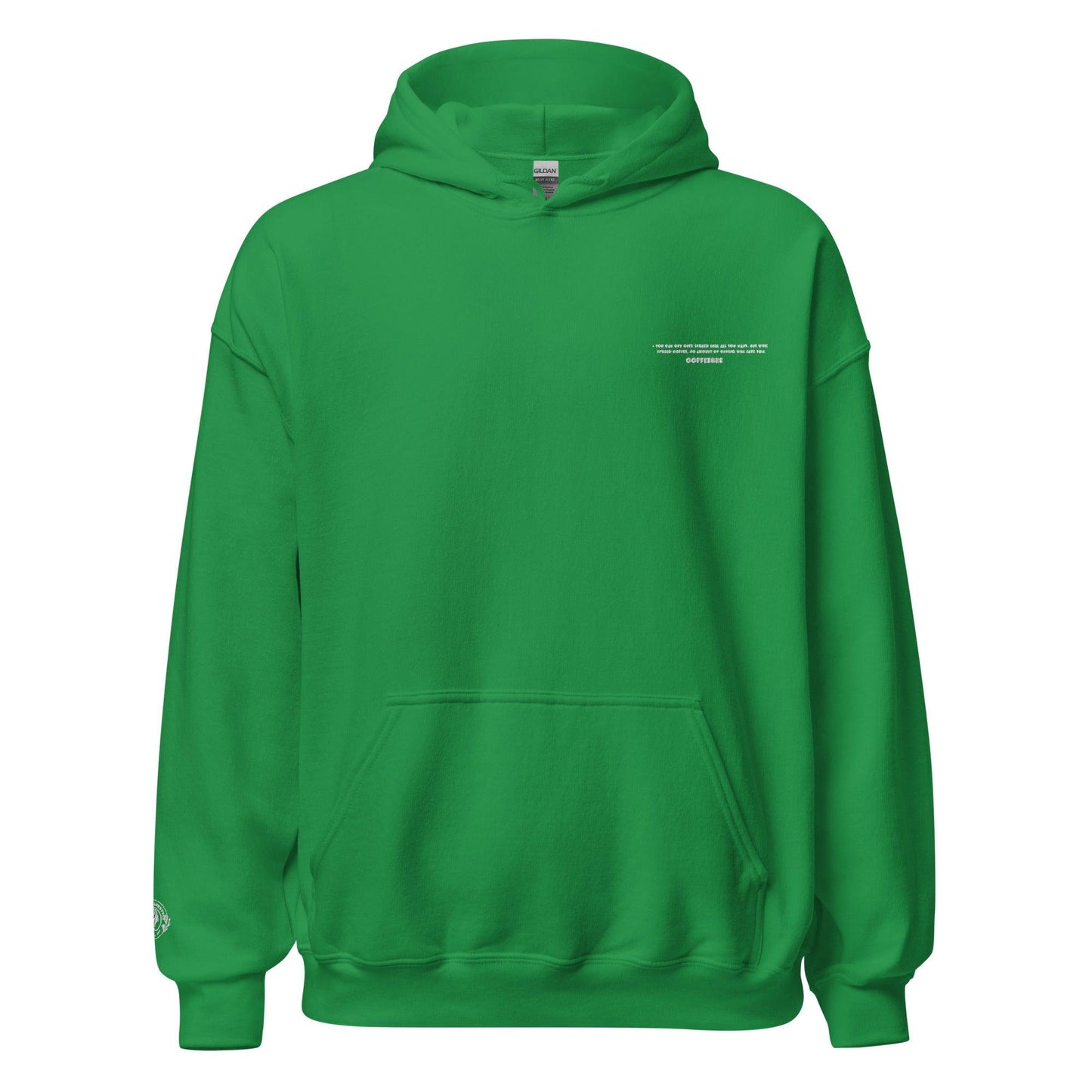 Embroidered Unisex Essential Hoodie - COFFEEBRE