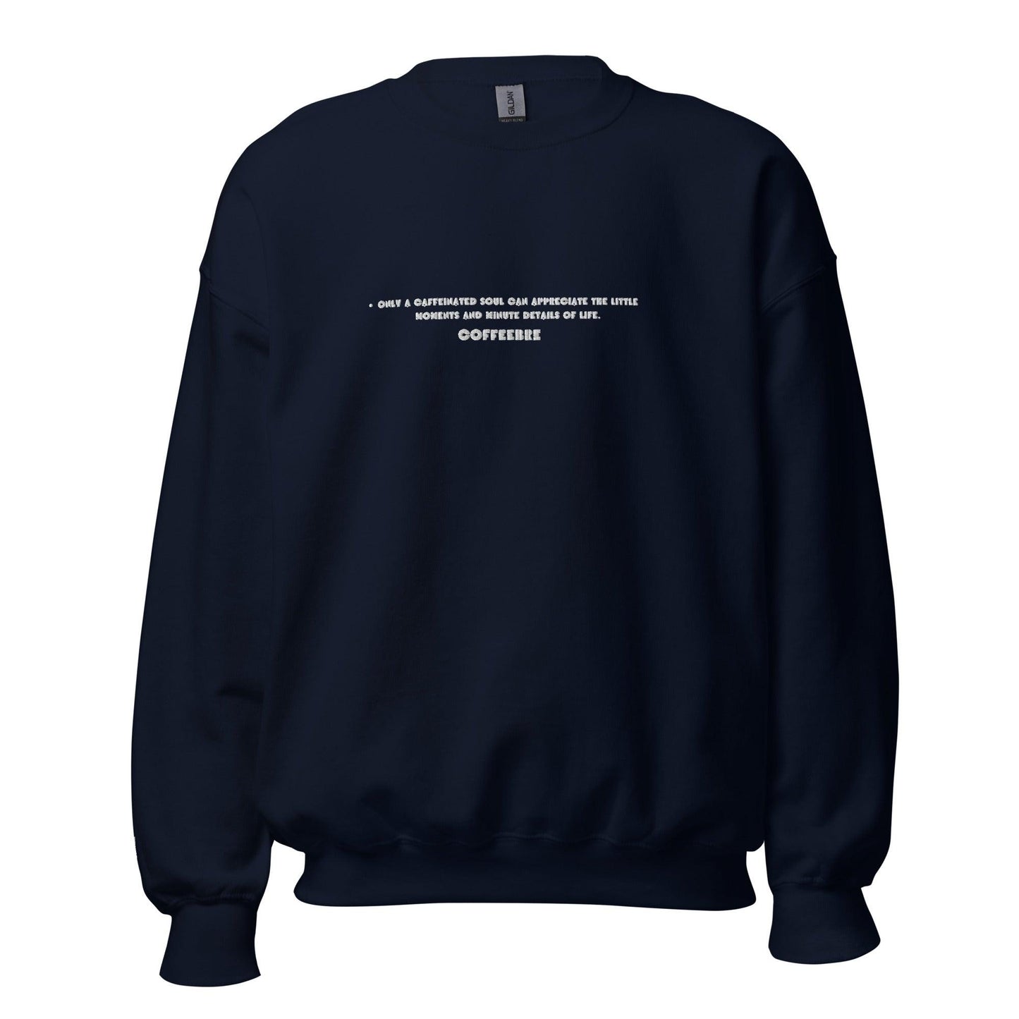 Embroidered Unisex Yoga Sweatshirt - COFFEEBRE