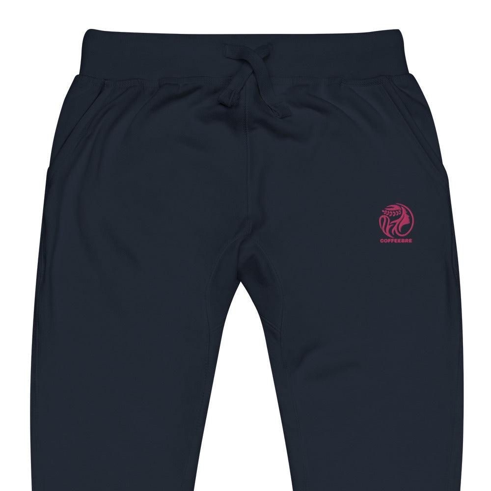 Embroidery Unisex Fleece Athleisure Sweatpants