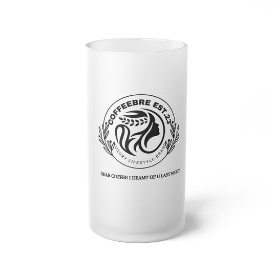 Frosted Glass Latte Mug - COFFEEBRE