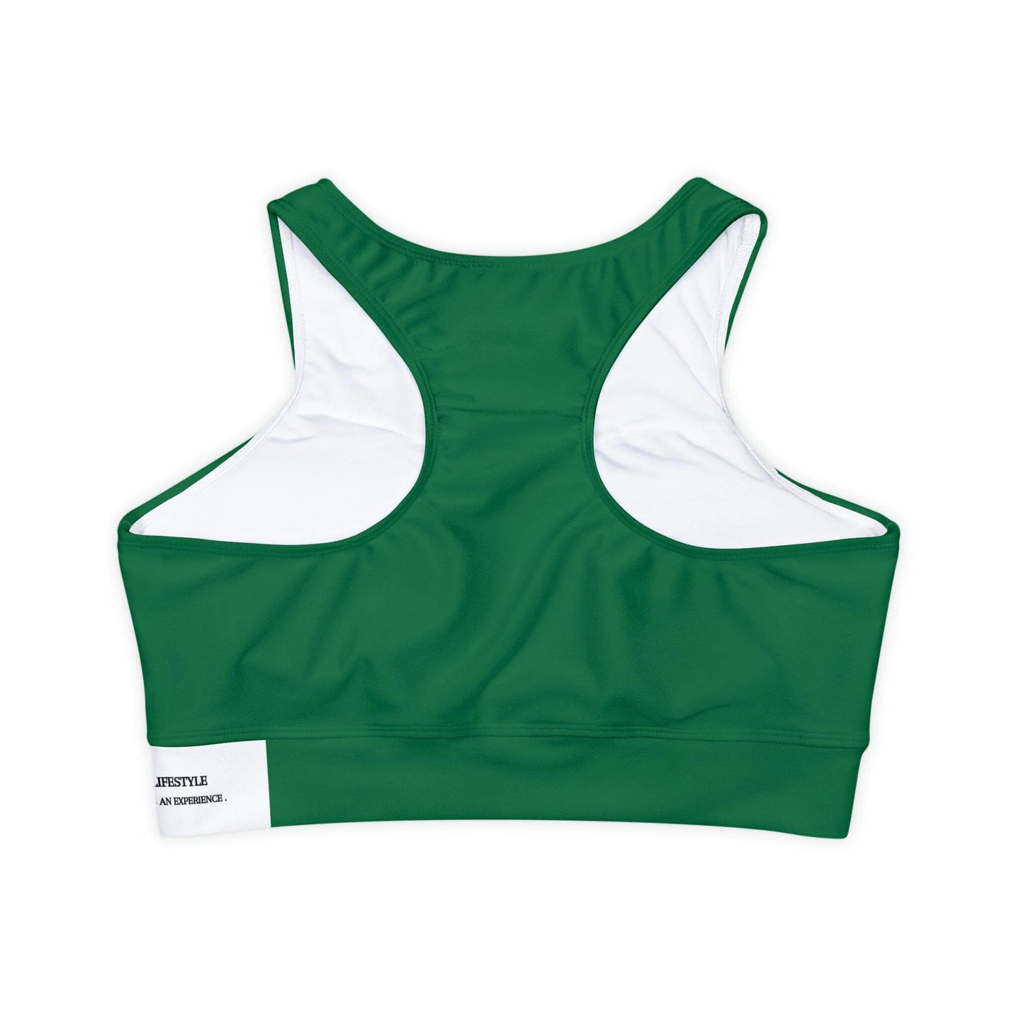 Fully Lined, Macha Padded Sports Bra - COFFEEBRE