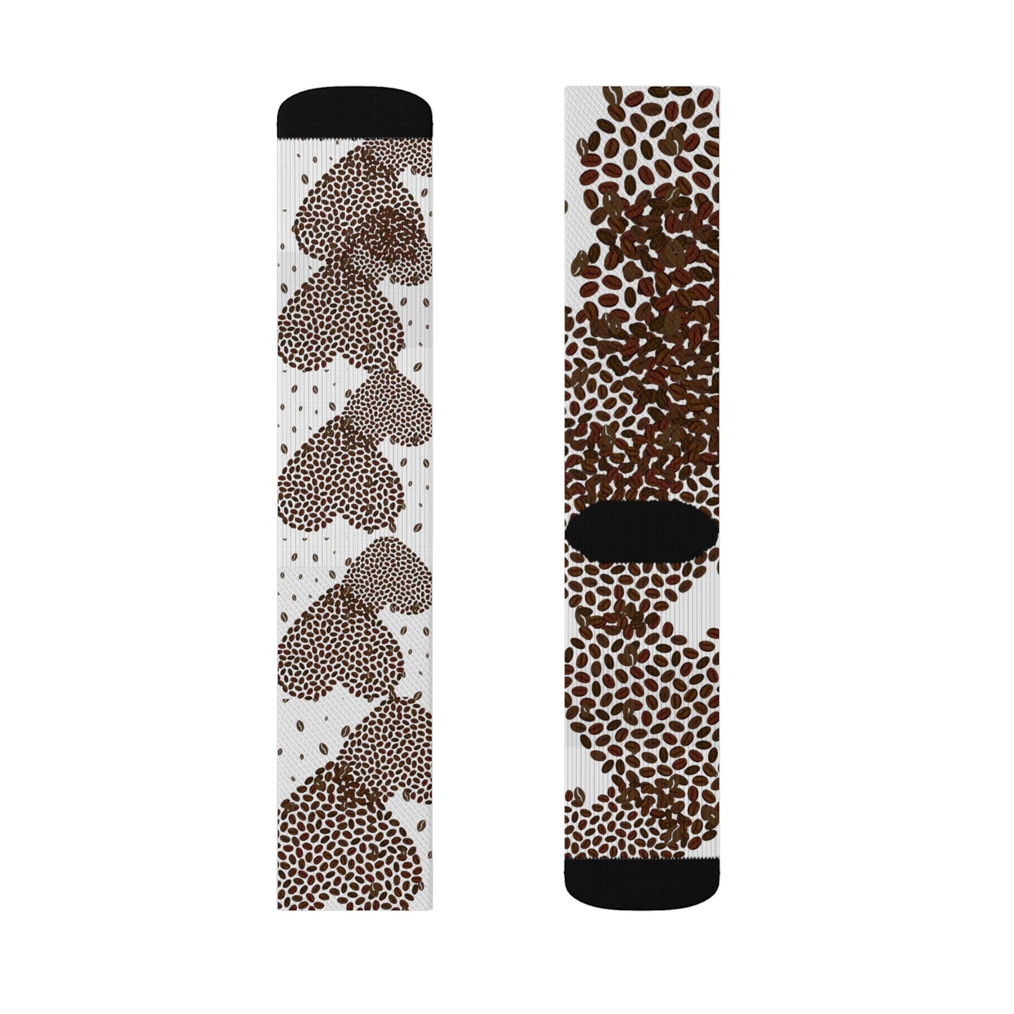Heart Shaped Coffee Beans Socks Gift
