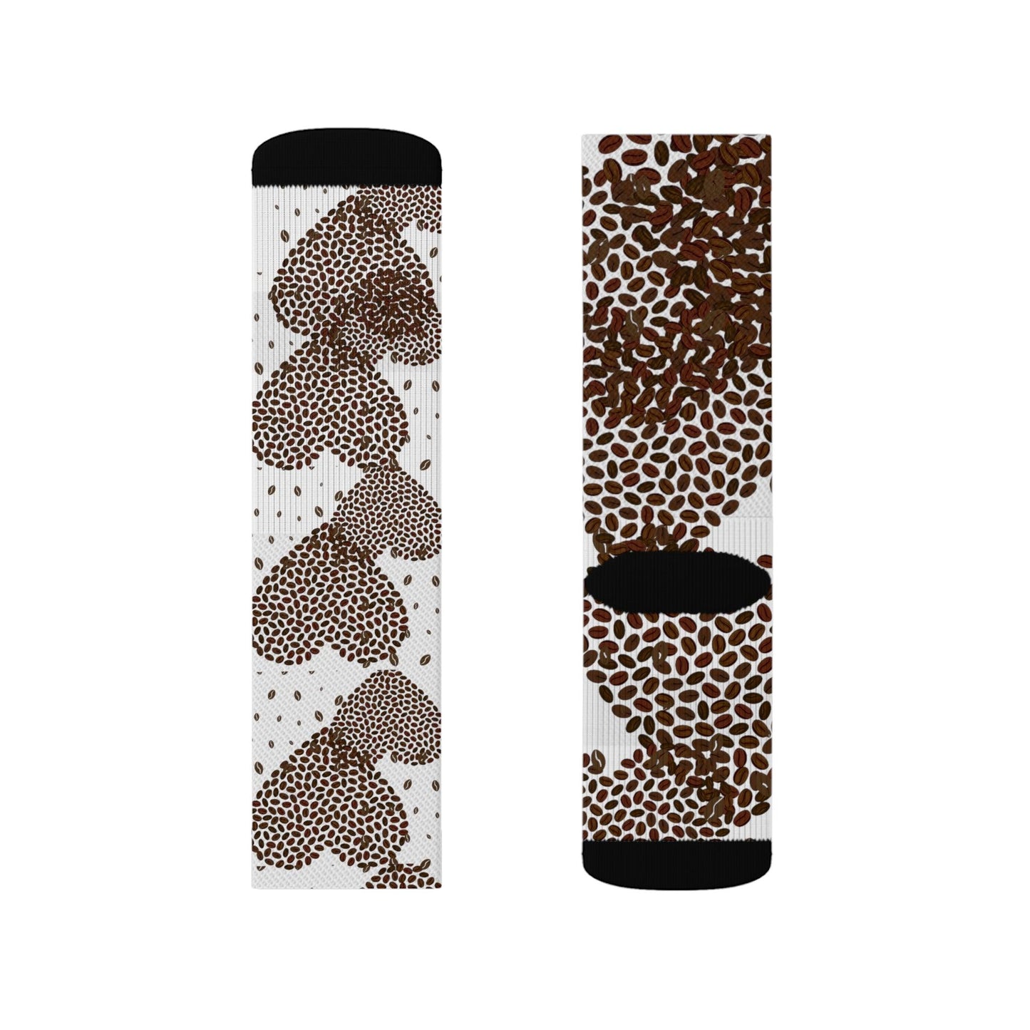 Heart Shaped Coffee Beans Socks Gift