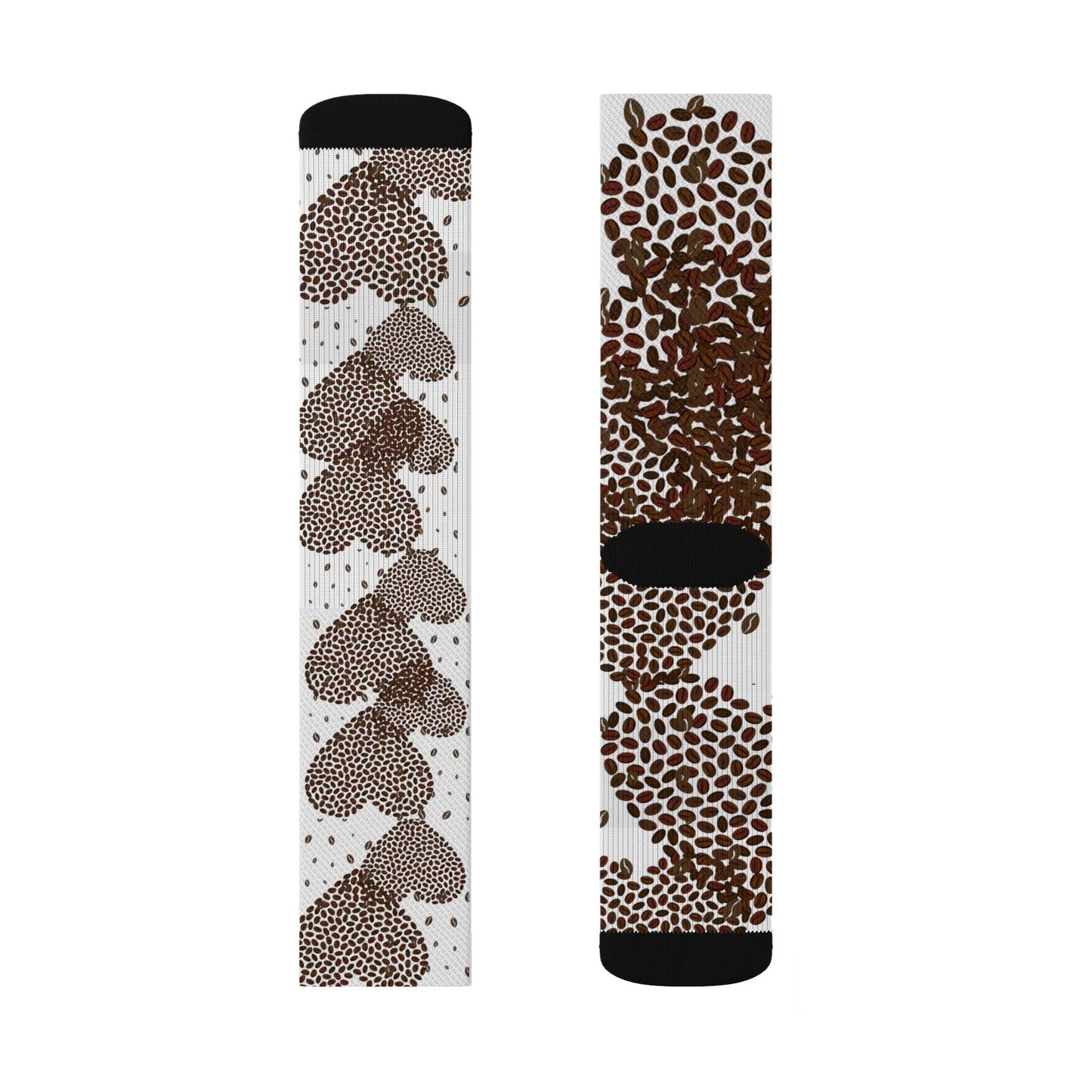 Heart Shaped Coffee Beans Socks Gift