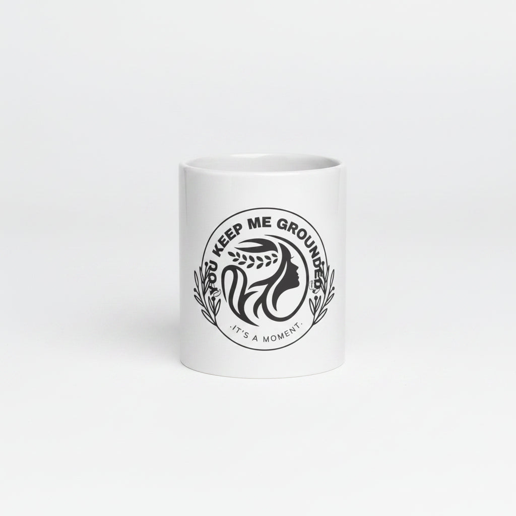 Luxury Minimalist White Glossy Coffee Mug - COFFEEBRE
