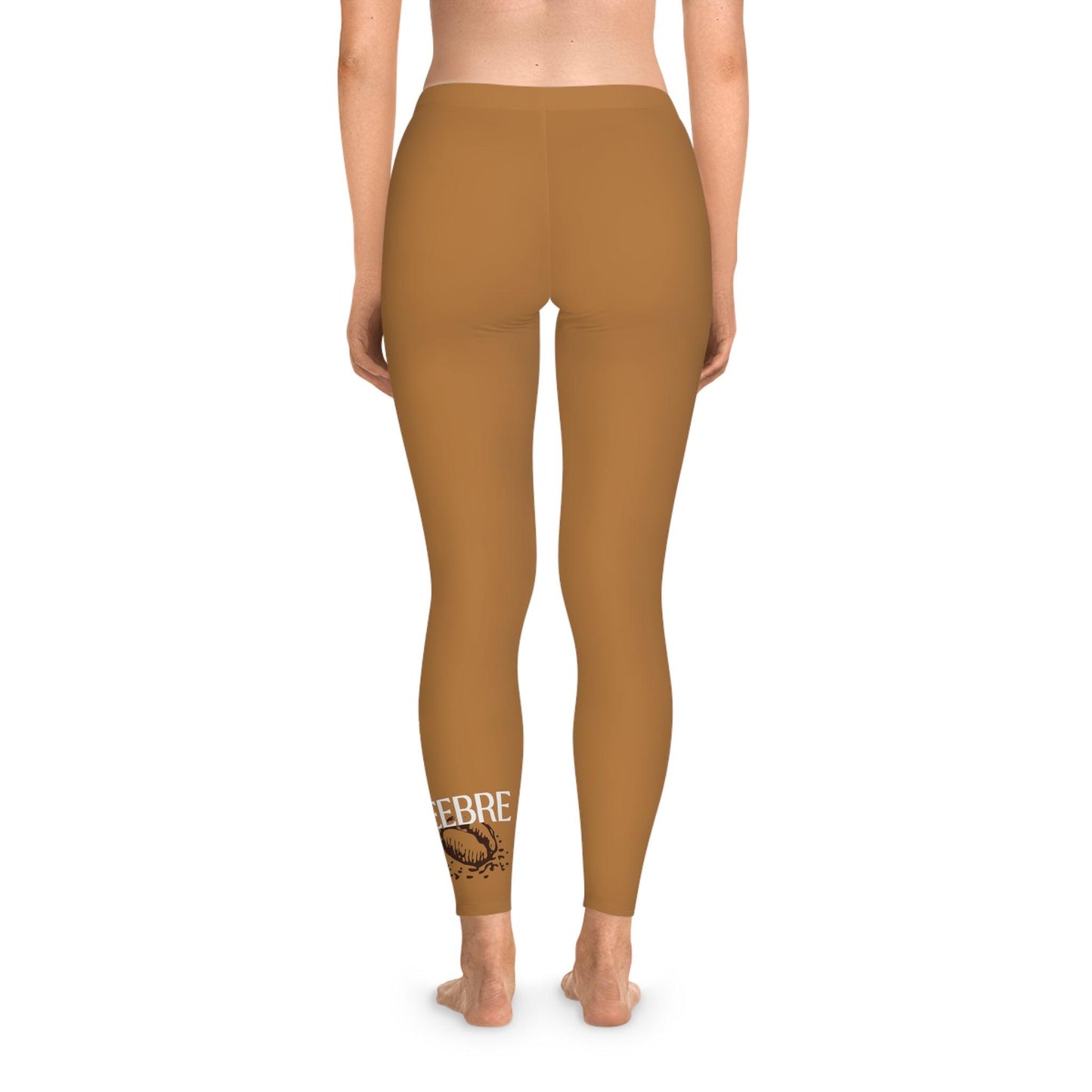 Mocha Stretchy Leggings - COFFEEBRE