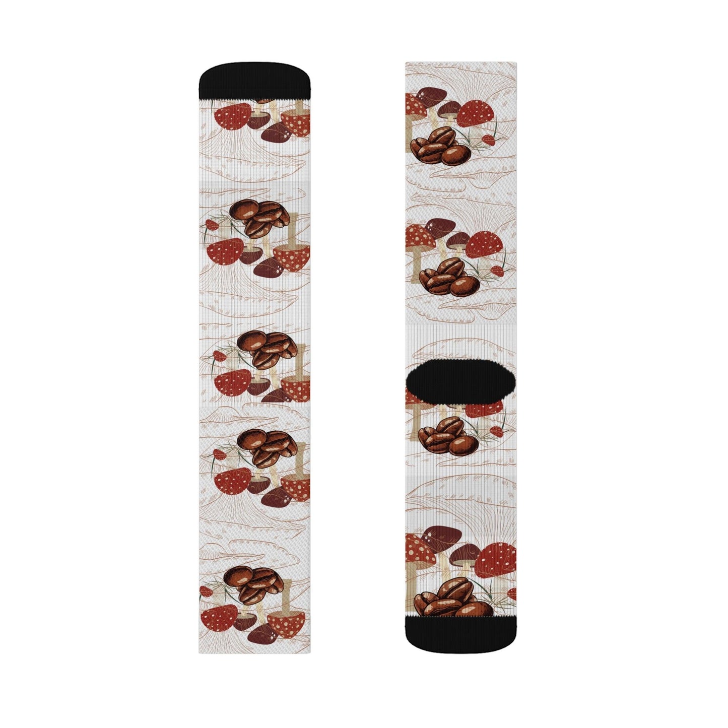 Mushroom Coffee Socks Gift
