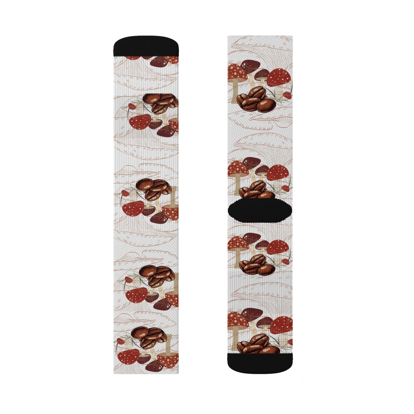 Mushroom Coffee Socks Gift