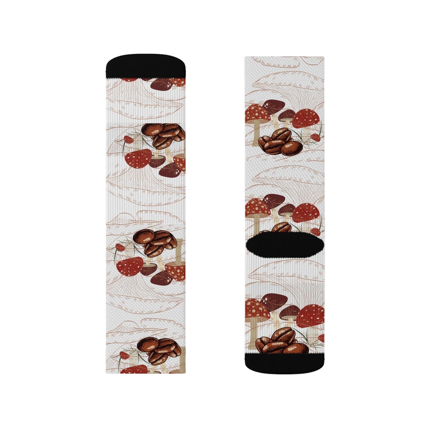Mushroom Coffee Socks Gift