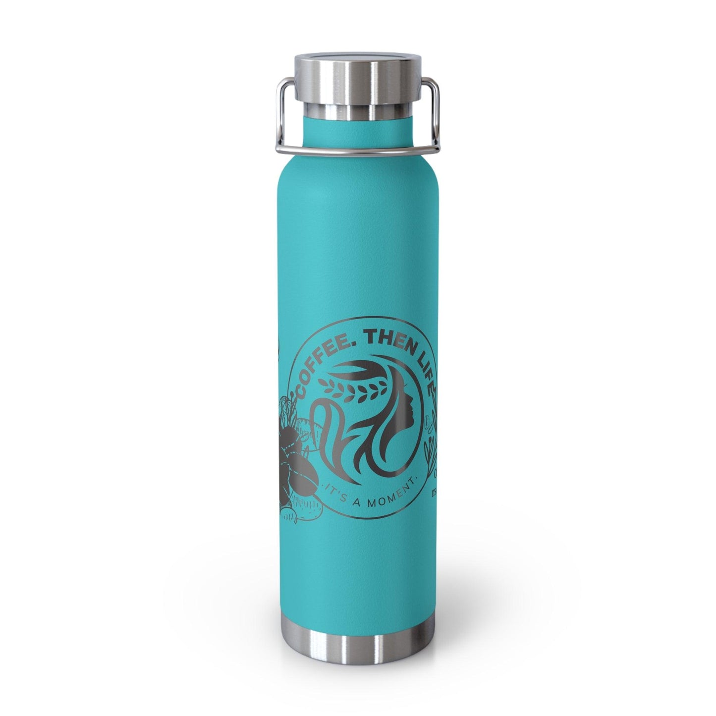 Travel Copper Vacuum Insulated Bottle Tumbler, 22oz - COFFEEBRE