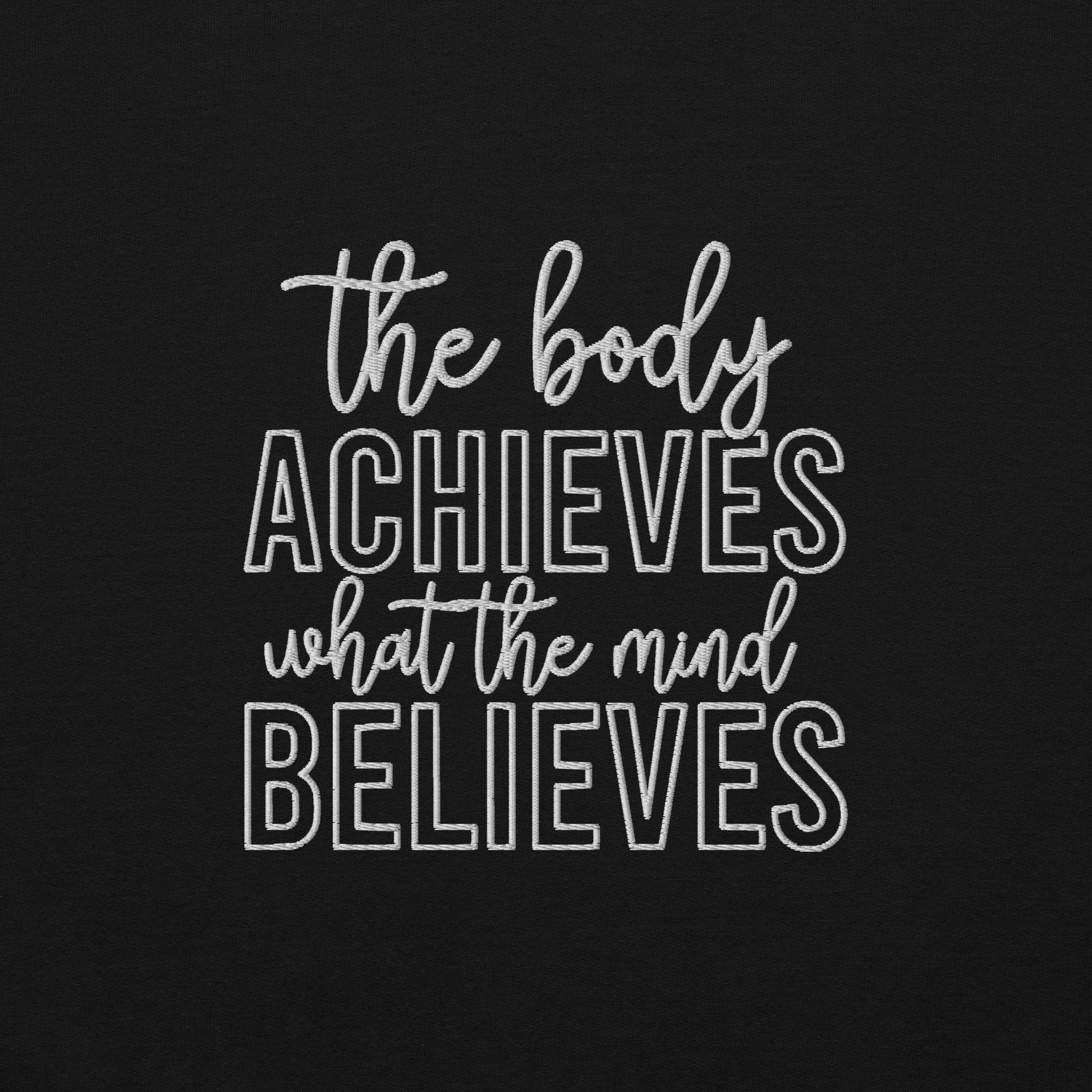 Athletic Embroidered Fitness Sweatshirt - COFFEEBRE