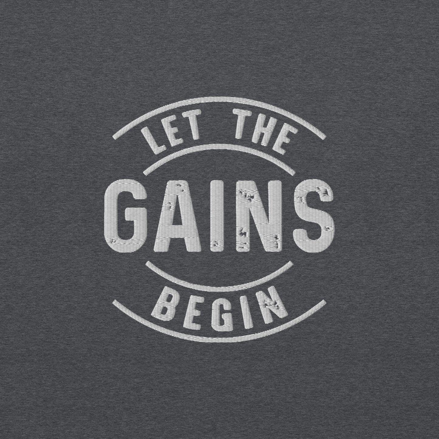 Let The Gains Begin Sweatshirt - COFFEEBRE