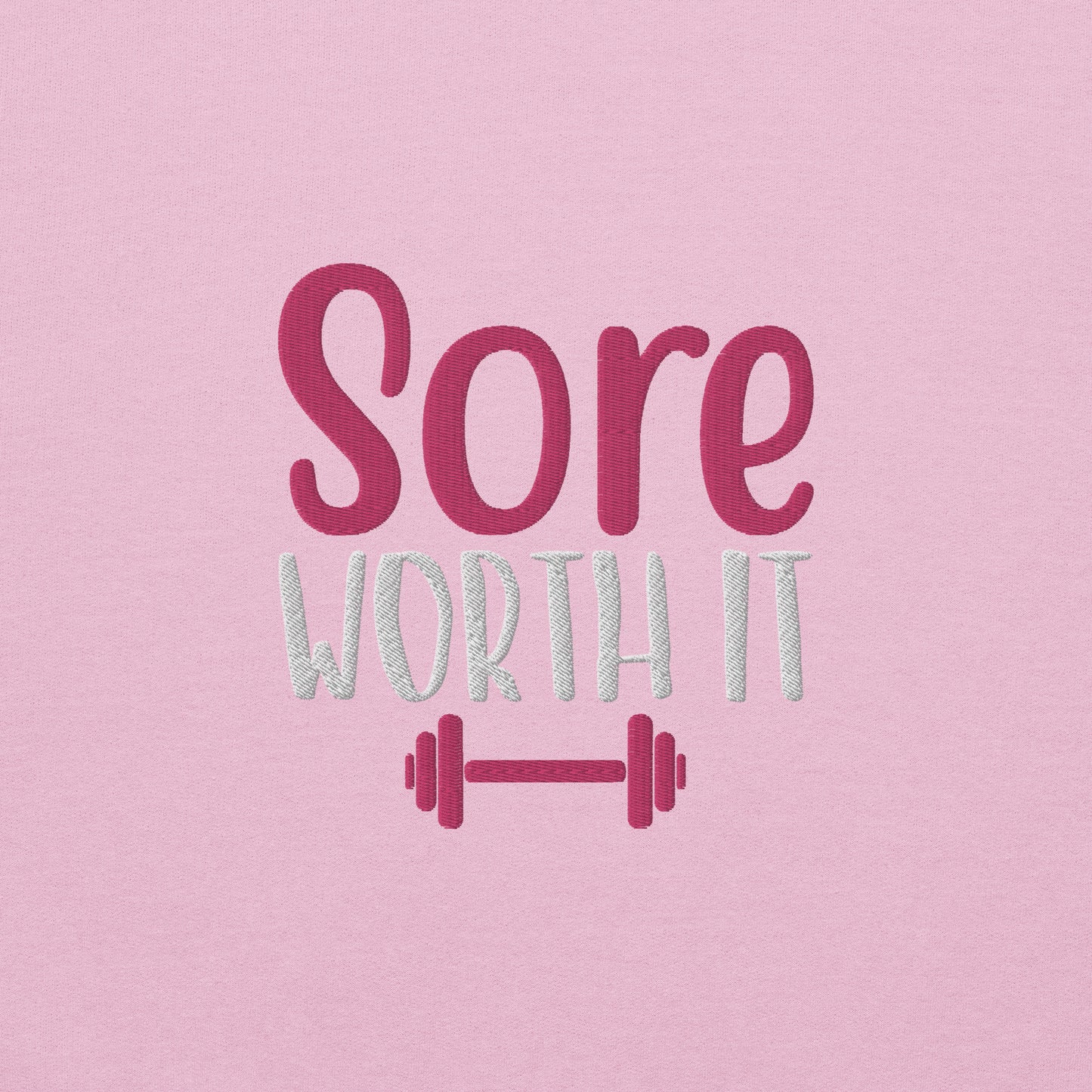 Sore Without it Embroidered Sweatshirt - COFFEEBRE