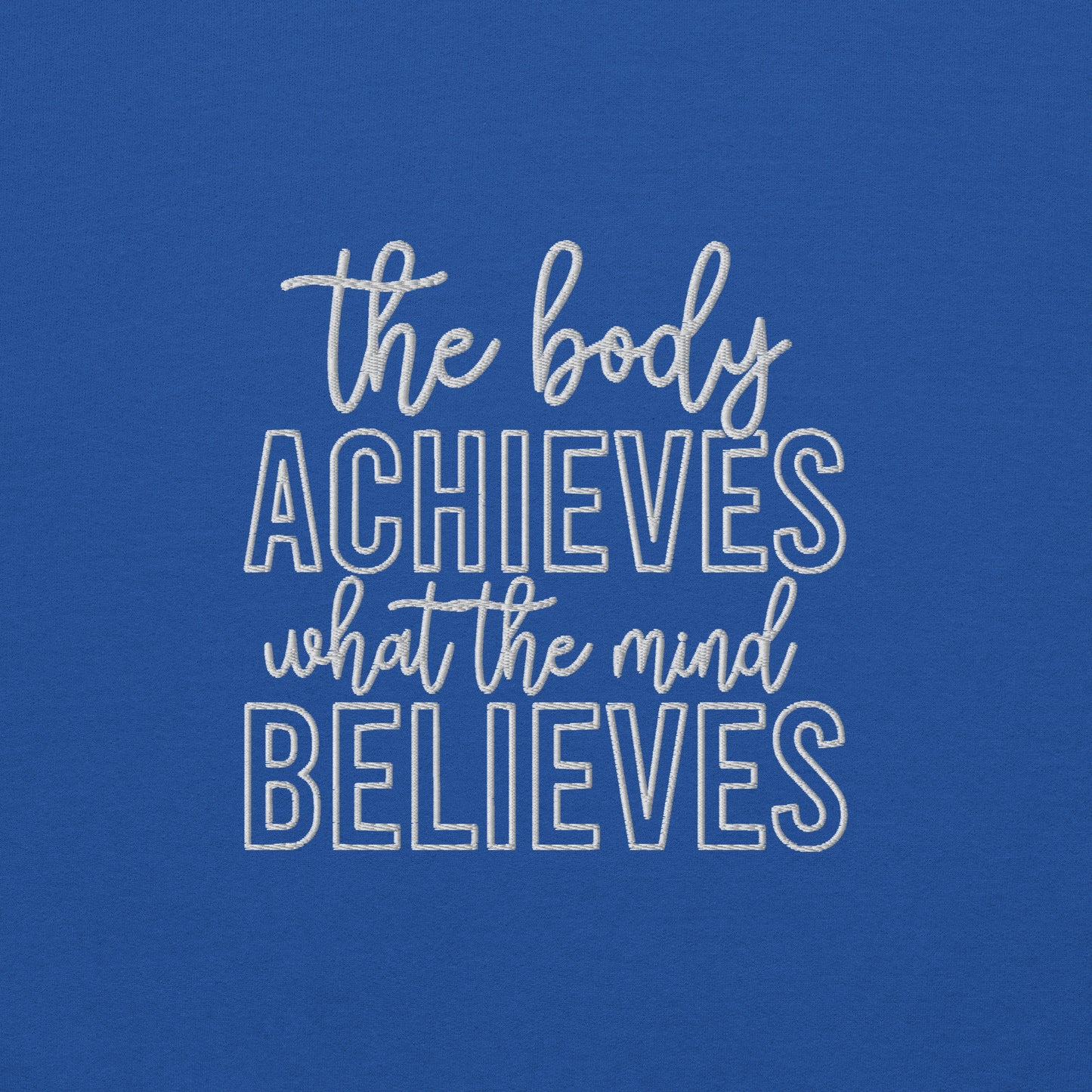 Athletic Embroidered Fitness Sweatshirt - COFFEEBRE