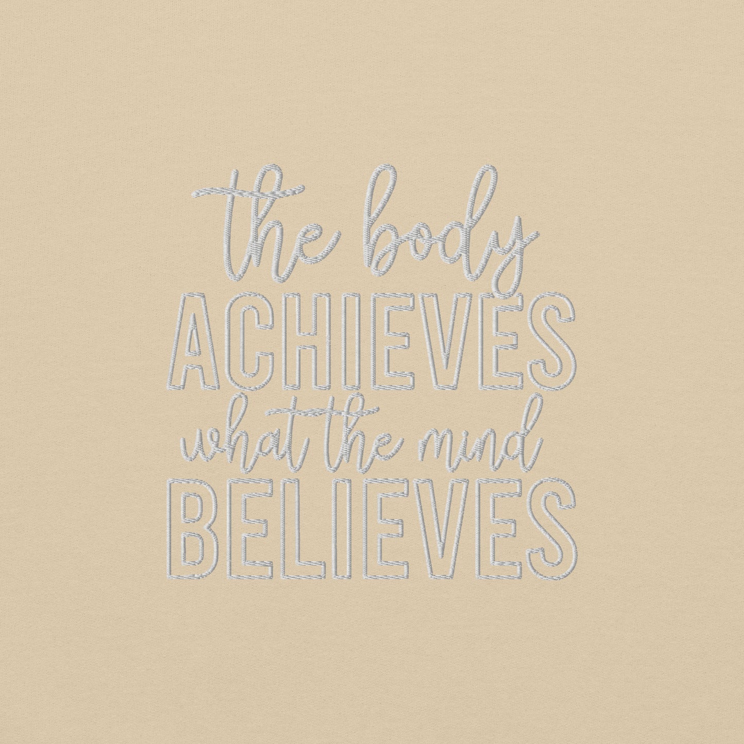 Athletic Embroidered Fitness Sweatshirt - COFFEEBRE