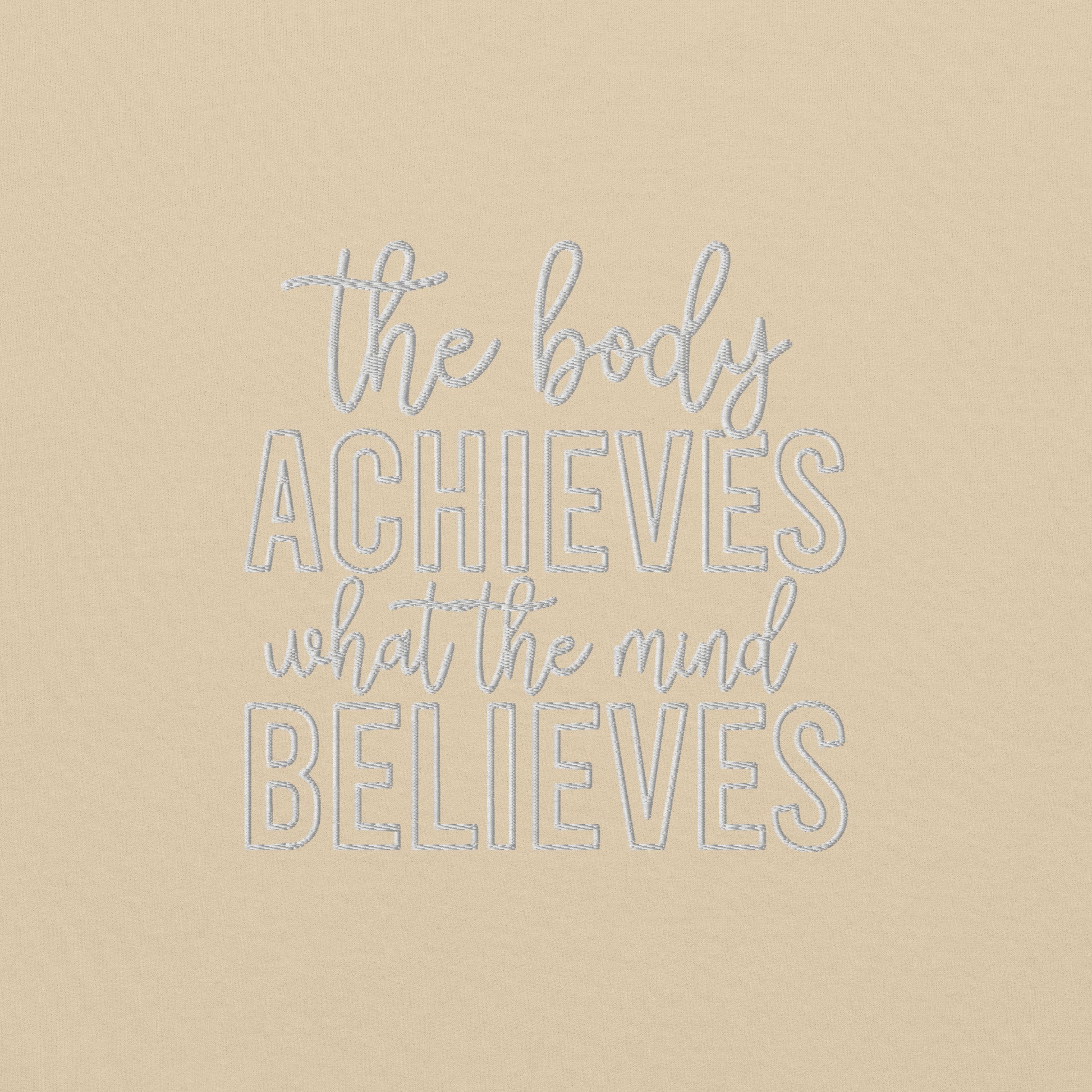 Athletic Embroidered Fitness Sweatshirt - COFFEEBRE