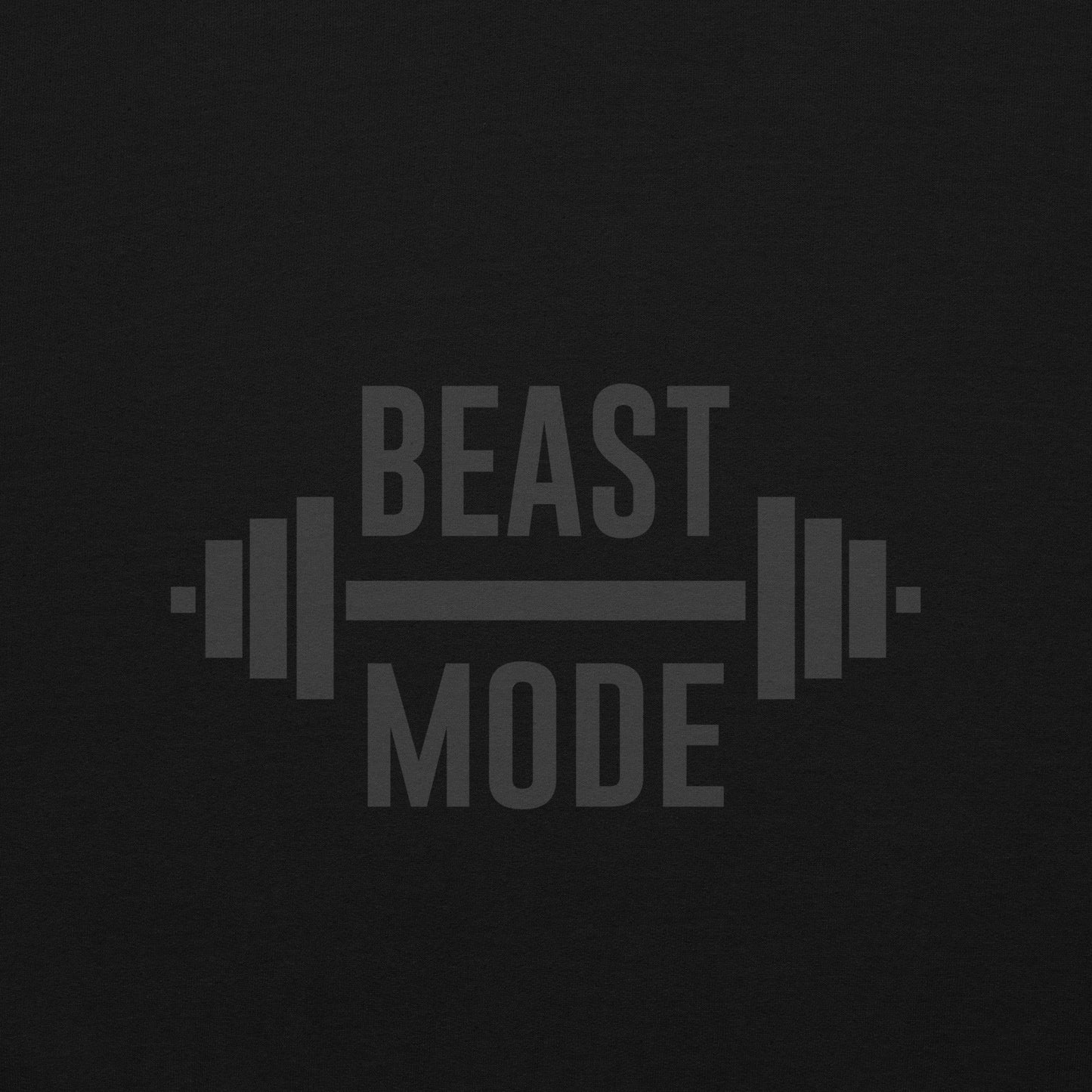 Beast Mode Embroidered Fitness Athletic Hoodie - COFFEEBRE