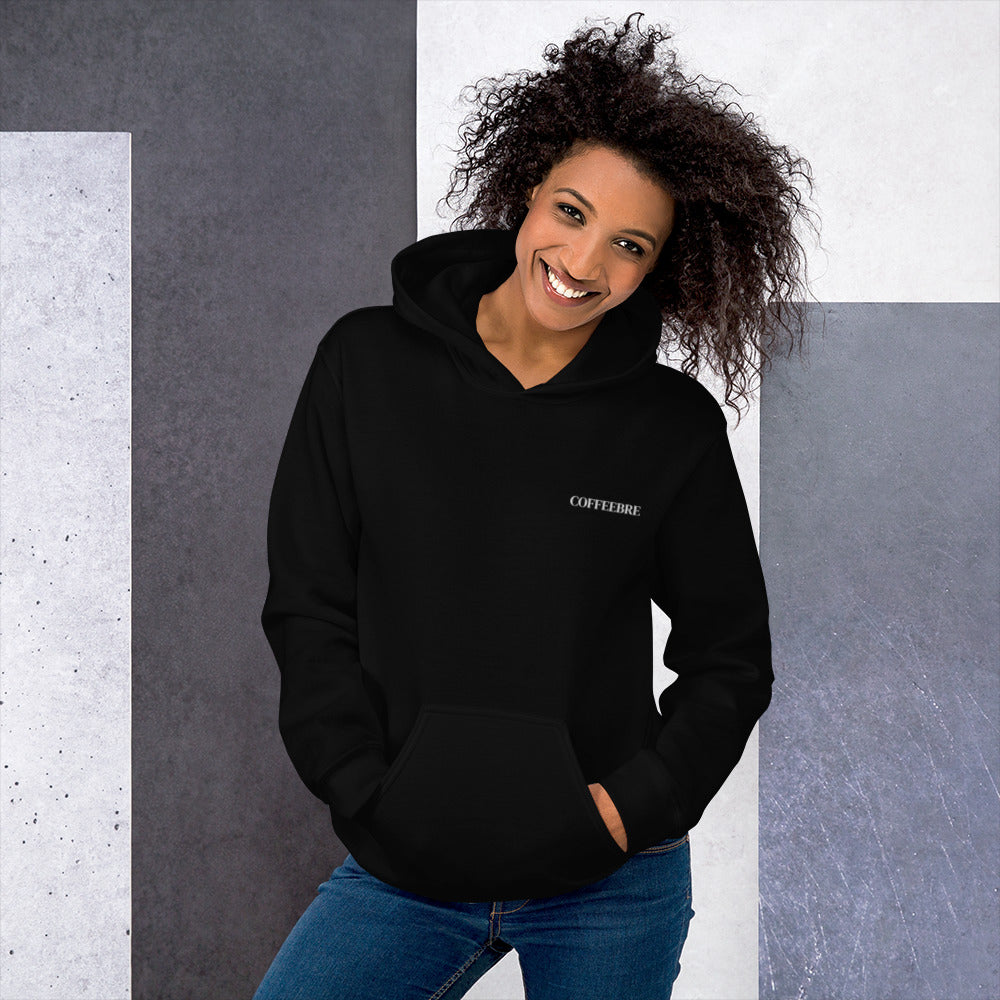 Currently Under Construction Embroidered Hoodie - COFFEEBRE