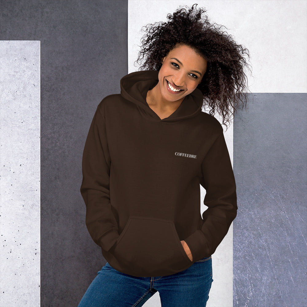 Currently Under Construction Embroidered Hoodie - COFFEEBRE