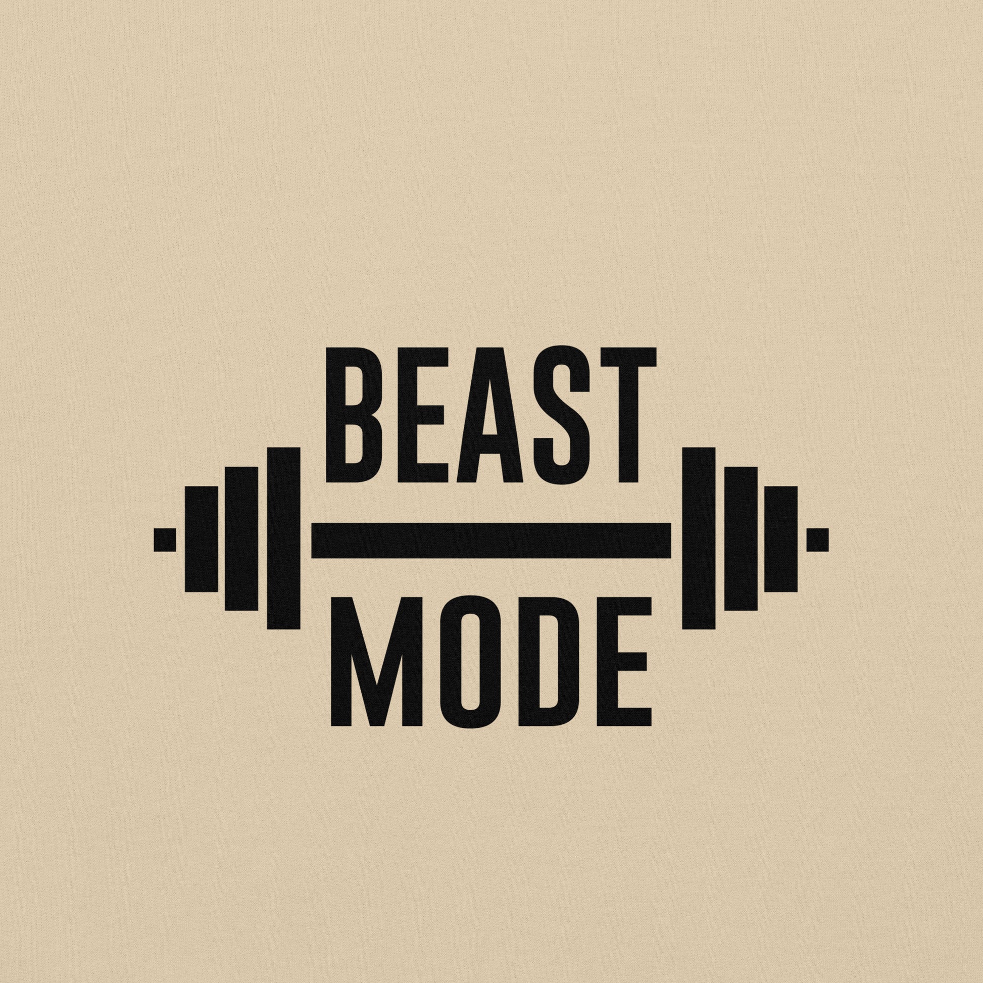 Beast Mode Embroidered Fitness Athletic Hoodie - COFFEEBRE