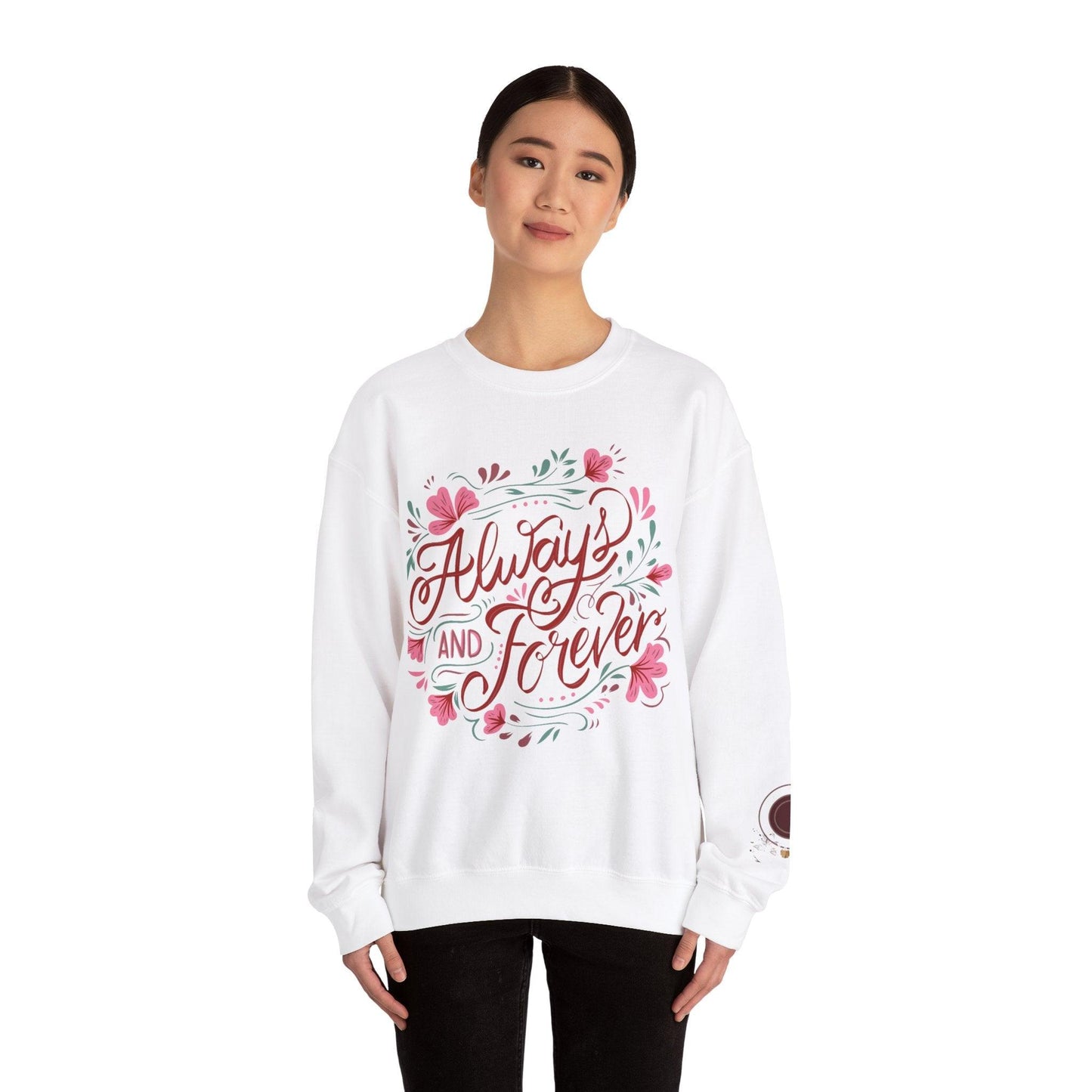 Valentine's Anniversary Unisex Crewneck Sweatshirt - COFFEEBRE