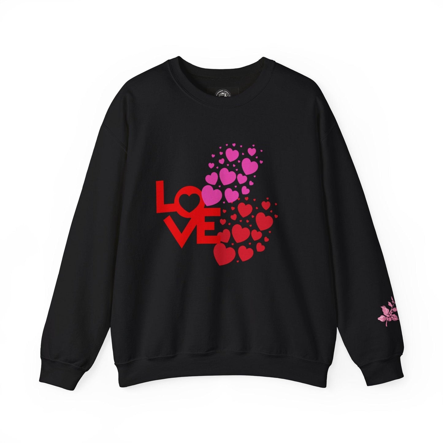 Valentine's Love Heart Unisex Heavy Blend™ Crewneck Sweatshirt - COFFEEBRE