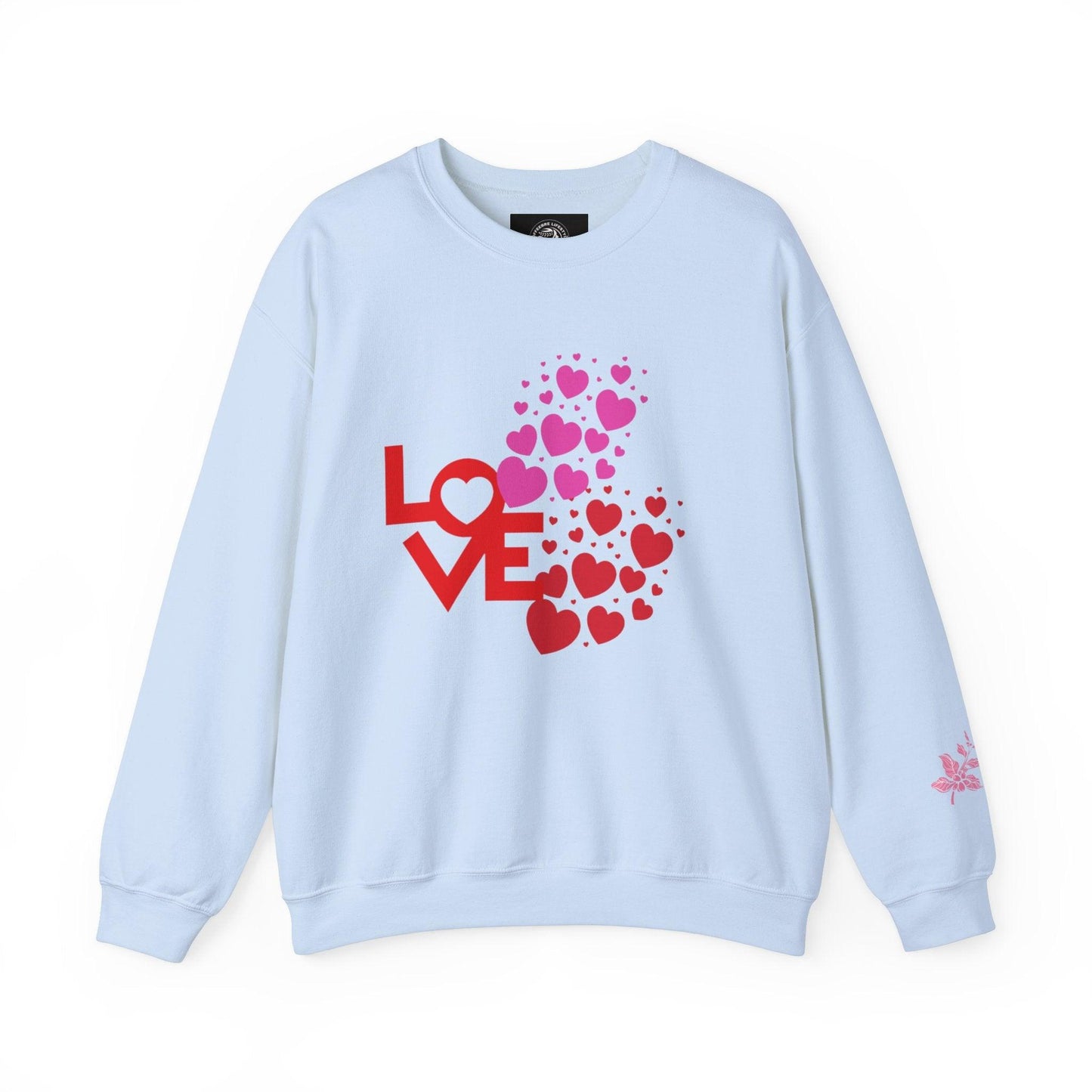 Valentine's Love Heart Unisex Heavy Blend™ Crewneck Sweatshirt - COFFEEBRE