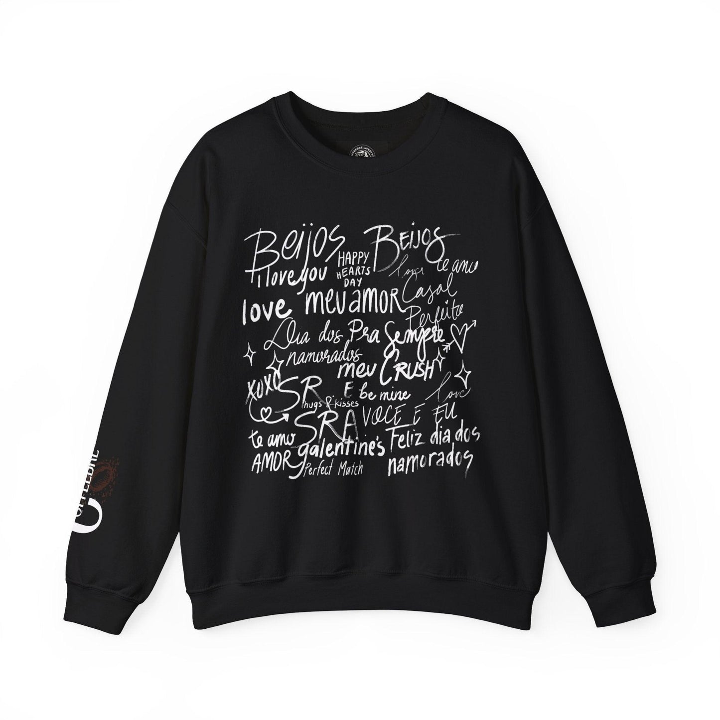 Valentine's Script Unisex Crewneck Sweatshirt - COFFEEBRE