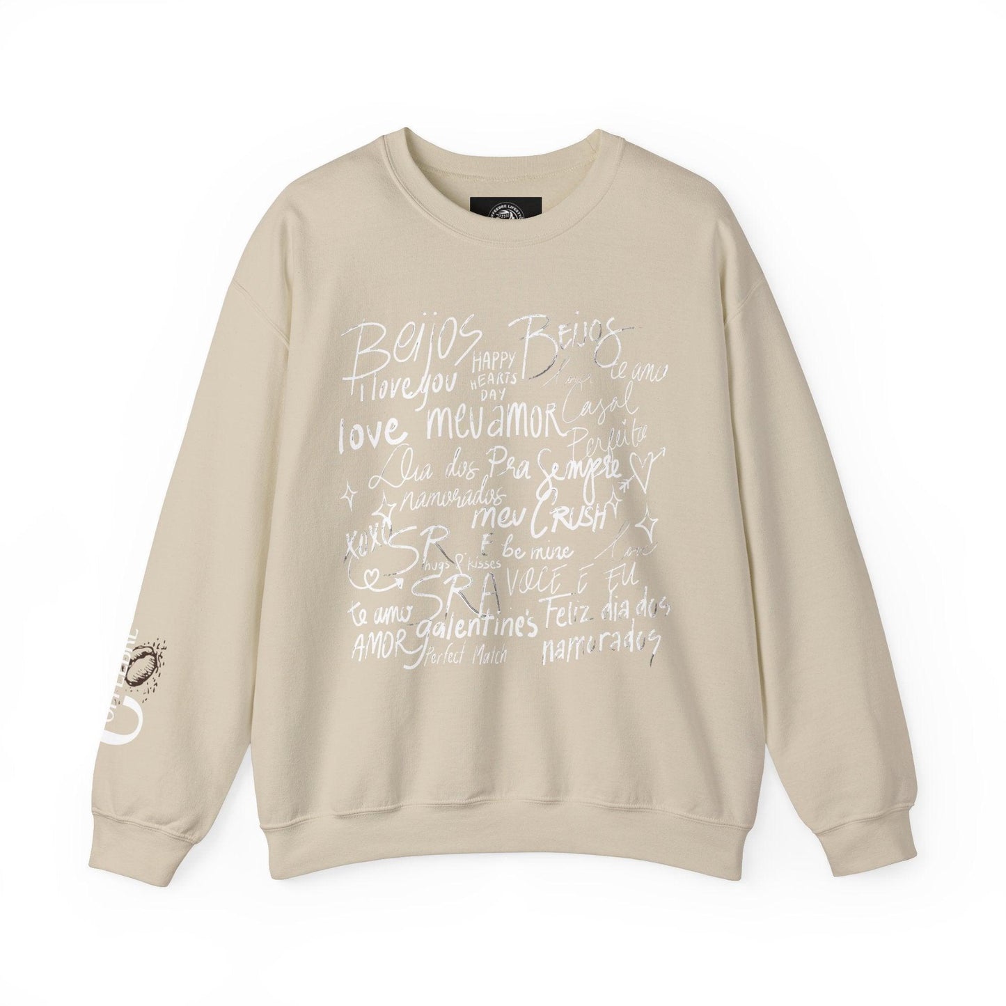 Valentine's Script Unisex Crewneck Sweatshirt - COFFEEBRE