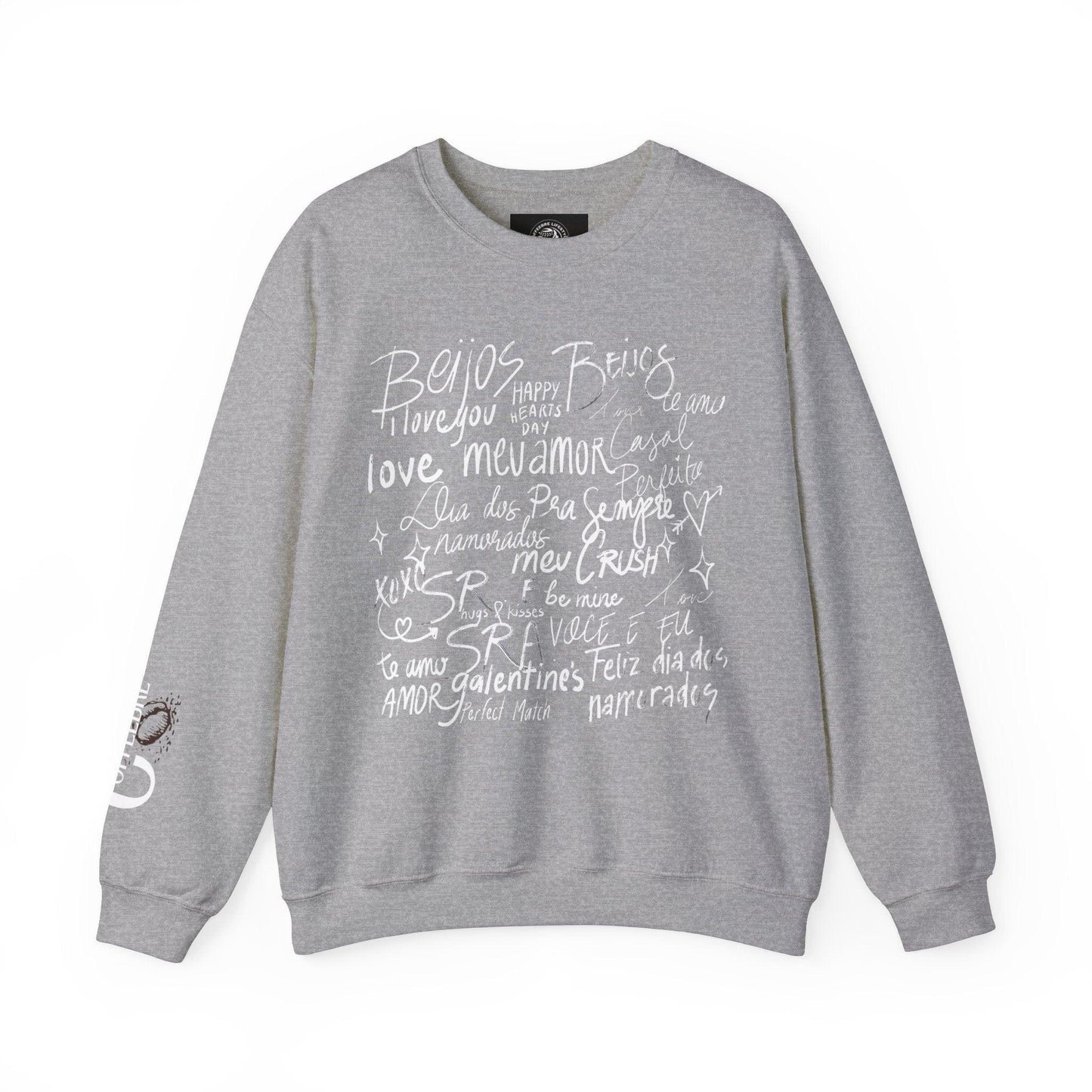 Valentine's Script Unisex Crewneck Sweatshirt - COFFEEBRE