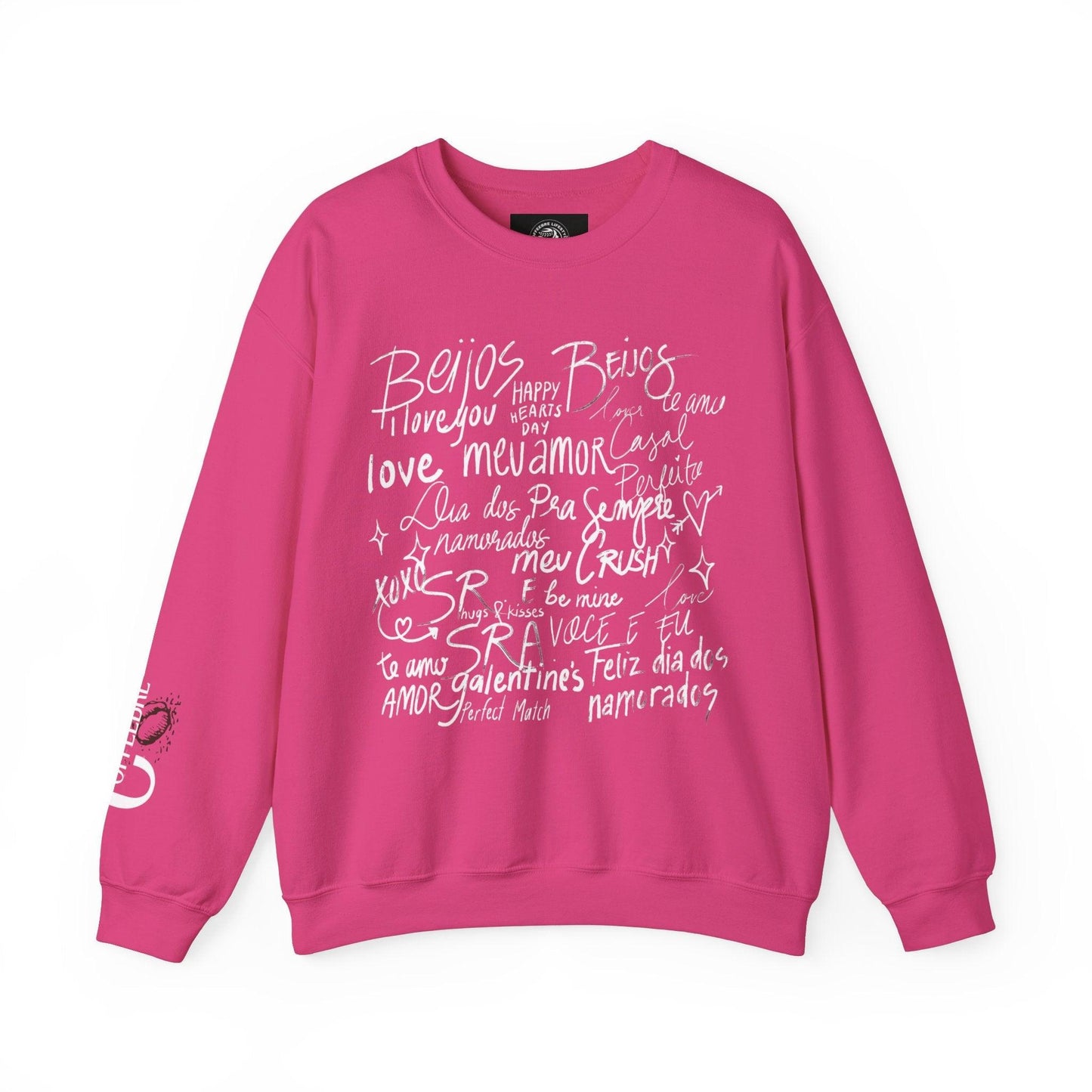 Valentine's Script Unisex Crewneck Sweatshirt - COFFEEBRE