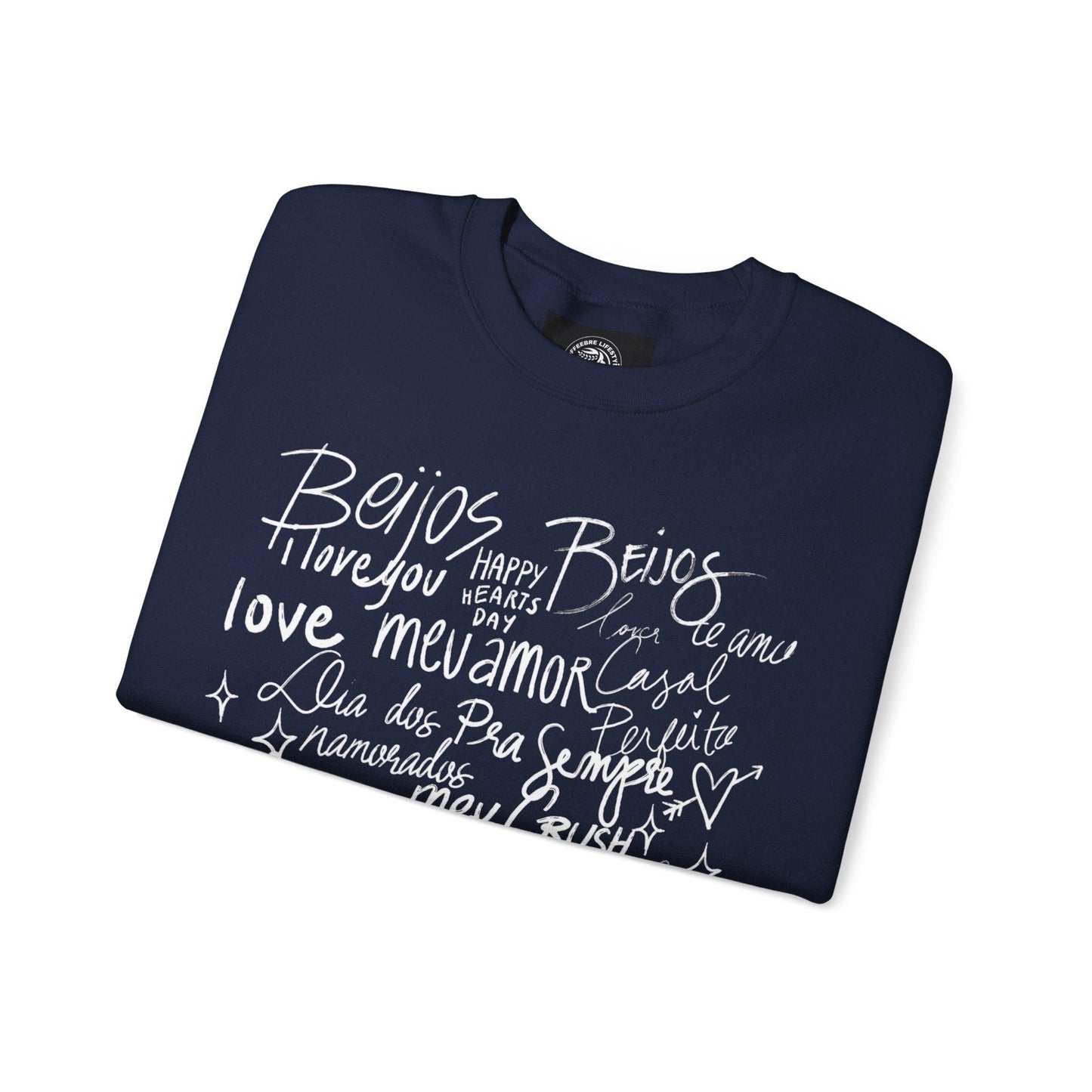 Valentine's Script Unisex Crewneck Sweatshirt - COFFEEBRE