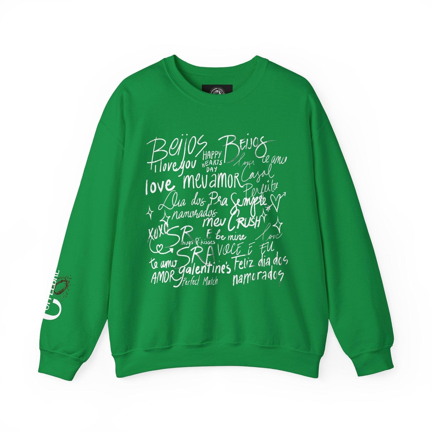 Valentine's Script Unisex Crewneck Sweatshirt - COFFEEBRE