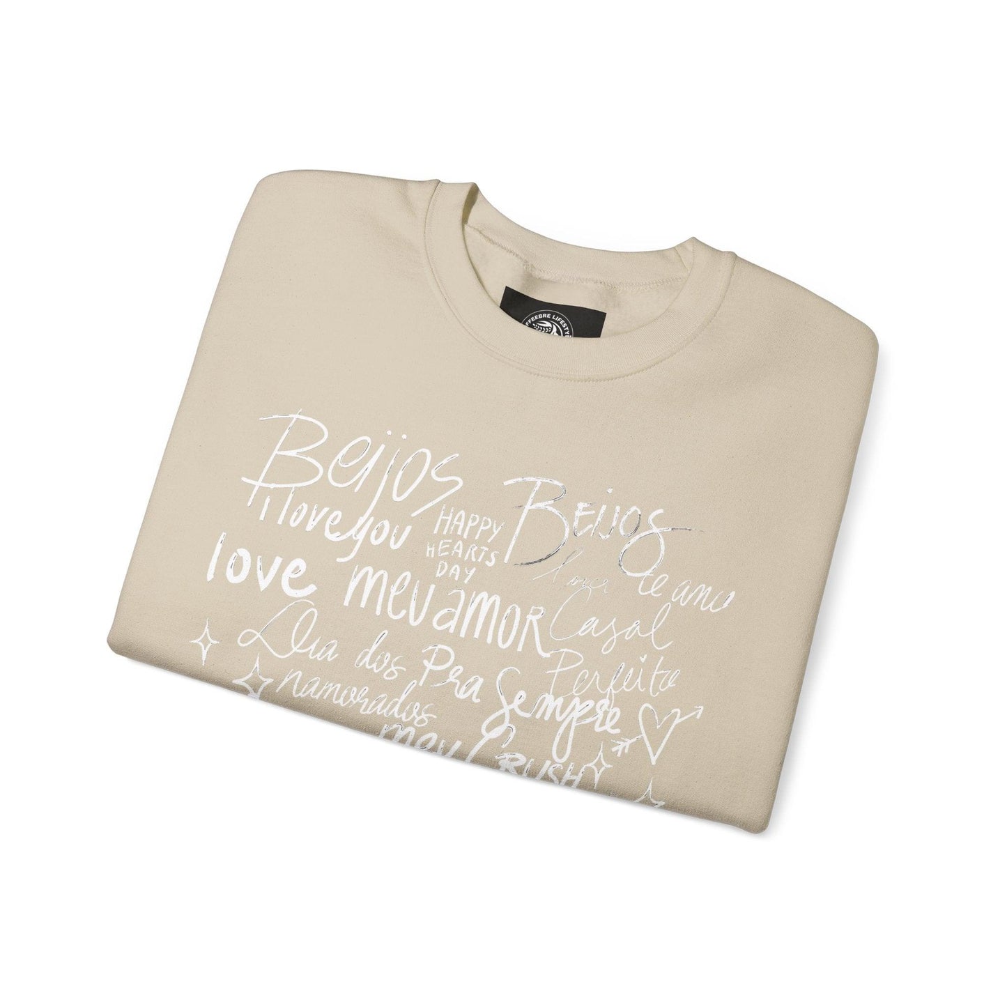 Valentine's Script Unisex Crewneck Sweatshirt - COFFEEBRE