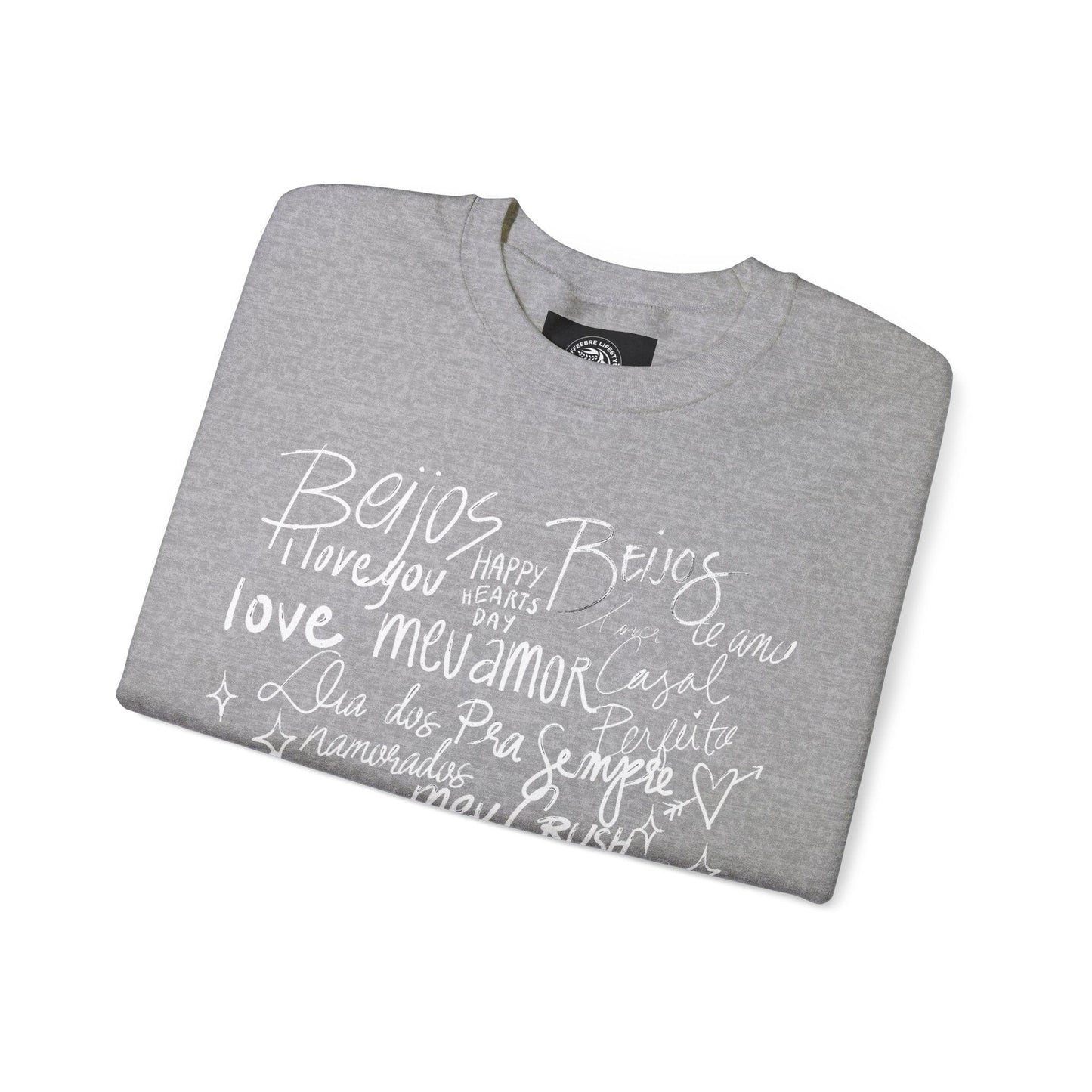 Valentine's Script Unisex Crewneck Sweatshirt - COFFEEBRE