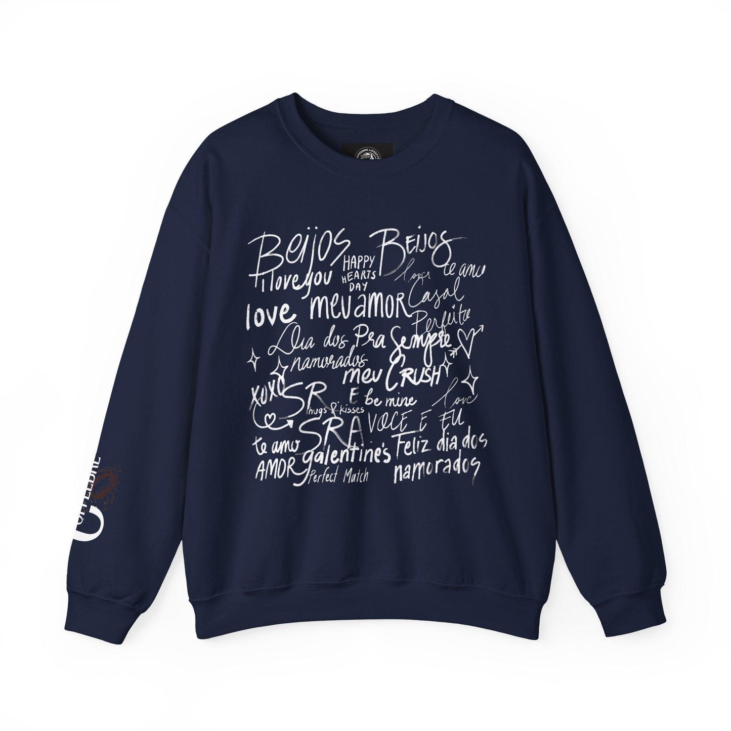 Valentine's Script Unisex Crewneck Sweatshirt - COFFEEBRE