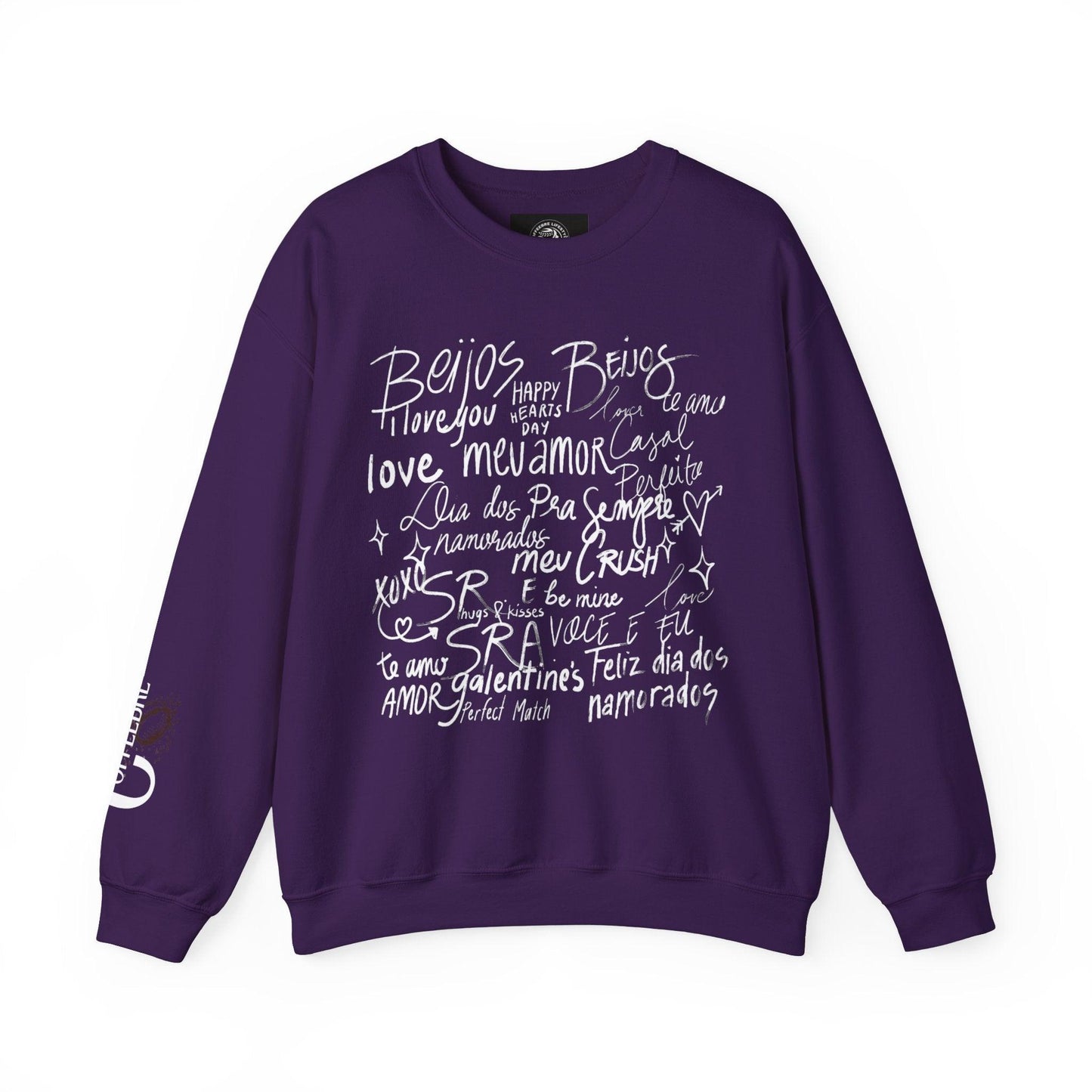 Valentine's Script Unisex Crewneck Sweatshirt - COFFEEBRE