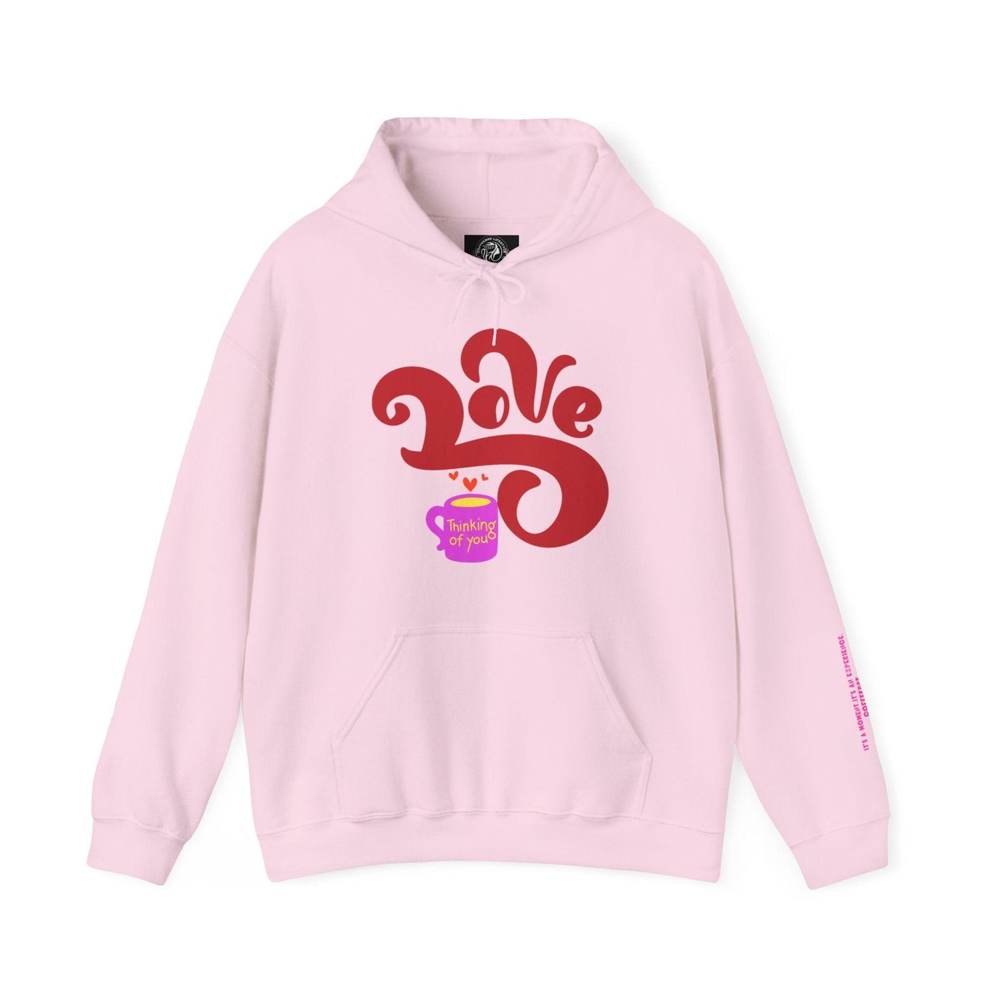 Valentines Love Hooded Sweatshirt - COFFEEBRE