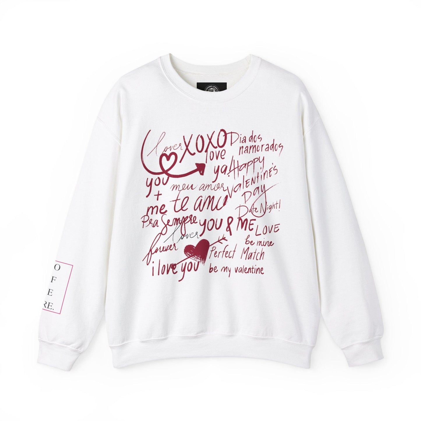Valentines Unisex Signature Crewneck Sweatshirt - COFFEEBRE