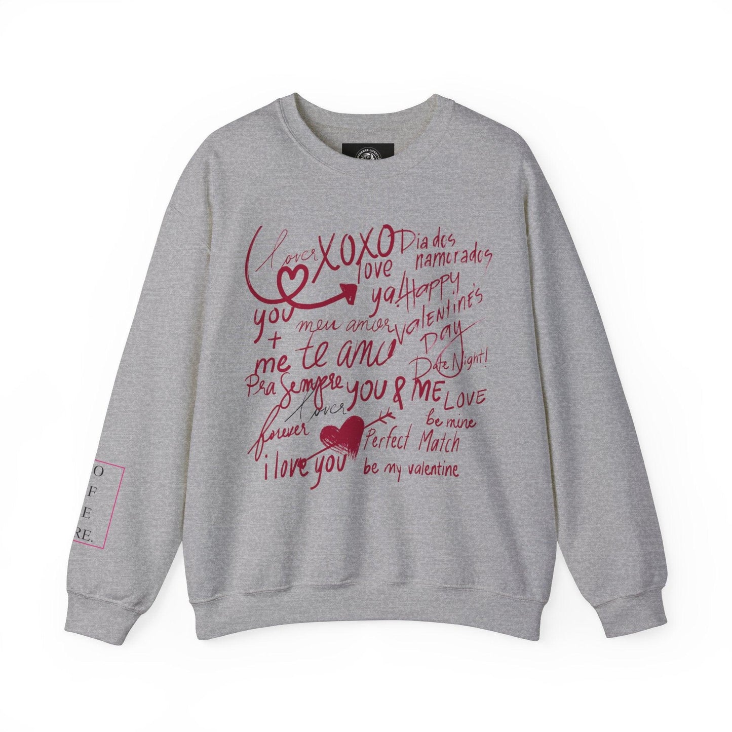 Valentines Unisex Signature Crewneck Sweatshirt - COFFEEBRE