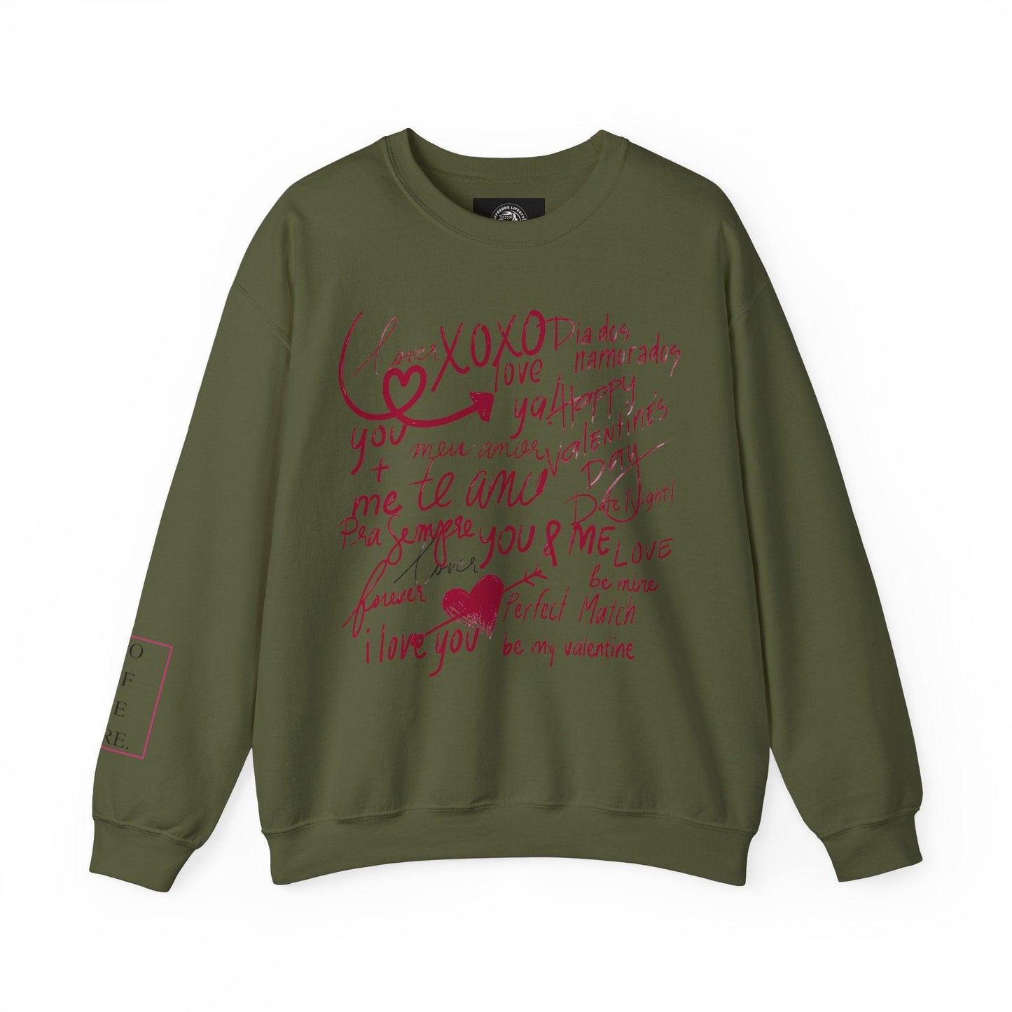 Valentines Unisex Signature Crewneck Sweatshirt - COFFEEBRE