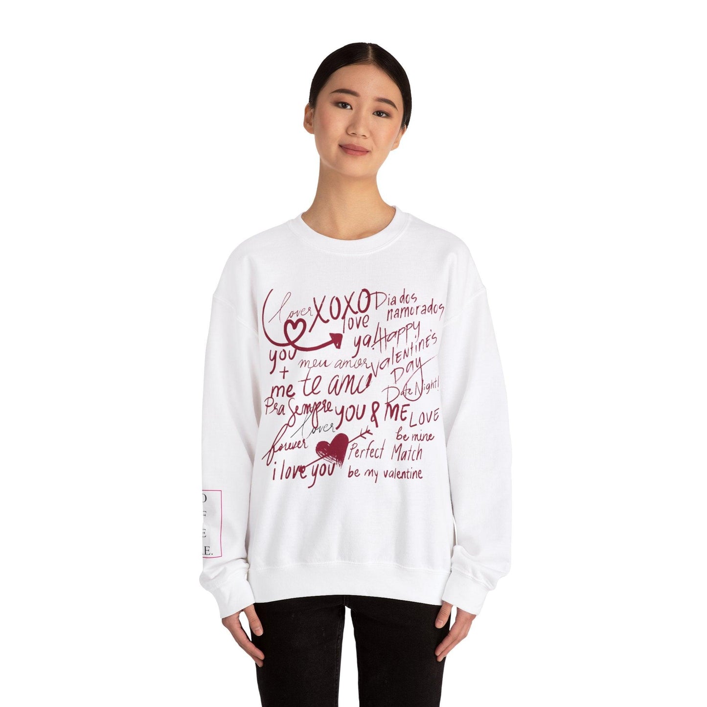Valentines Unisex Signature Crewneck Sweatshirt - COFFEEBRE