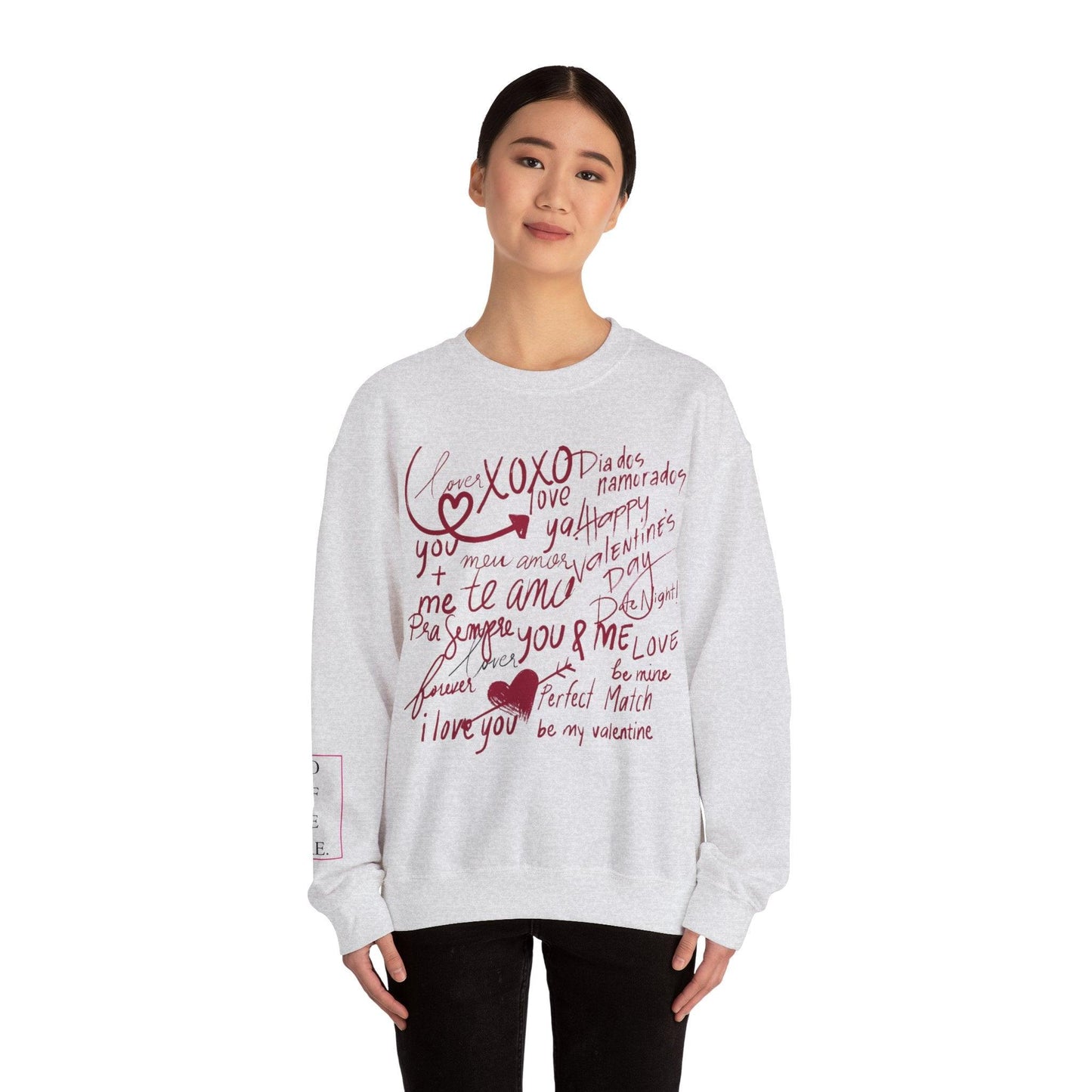 Valentines Unisex Signature Crewneck Sweatshirt - COFFEEBRE