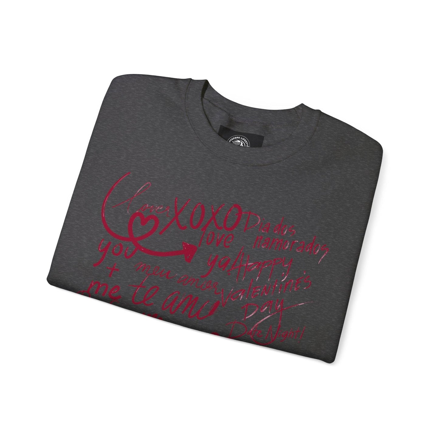 Valentines Unisex Signature Crewneck Sweatshirt - COFFEEBRE